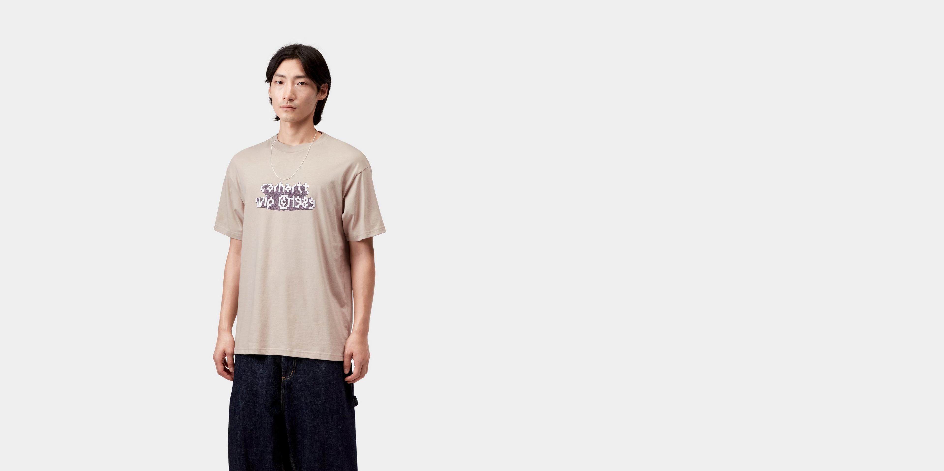 Carhartt WIP S/S Tetra T-Shirt, Fleur De Sel | Official Online Store