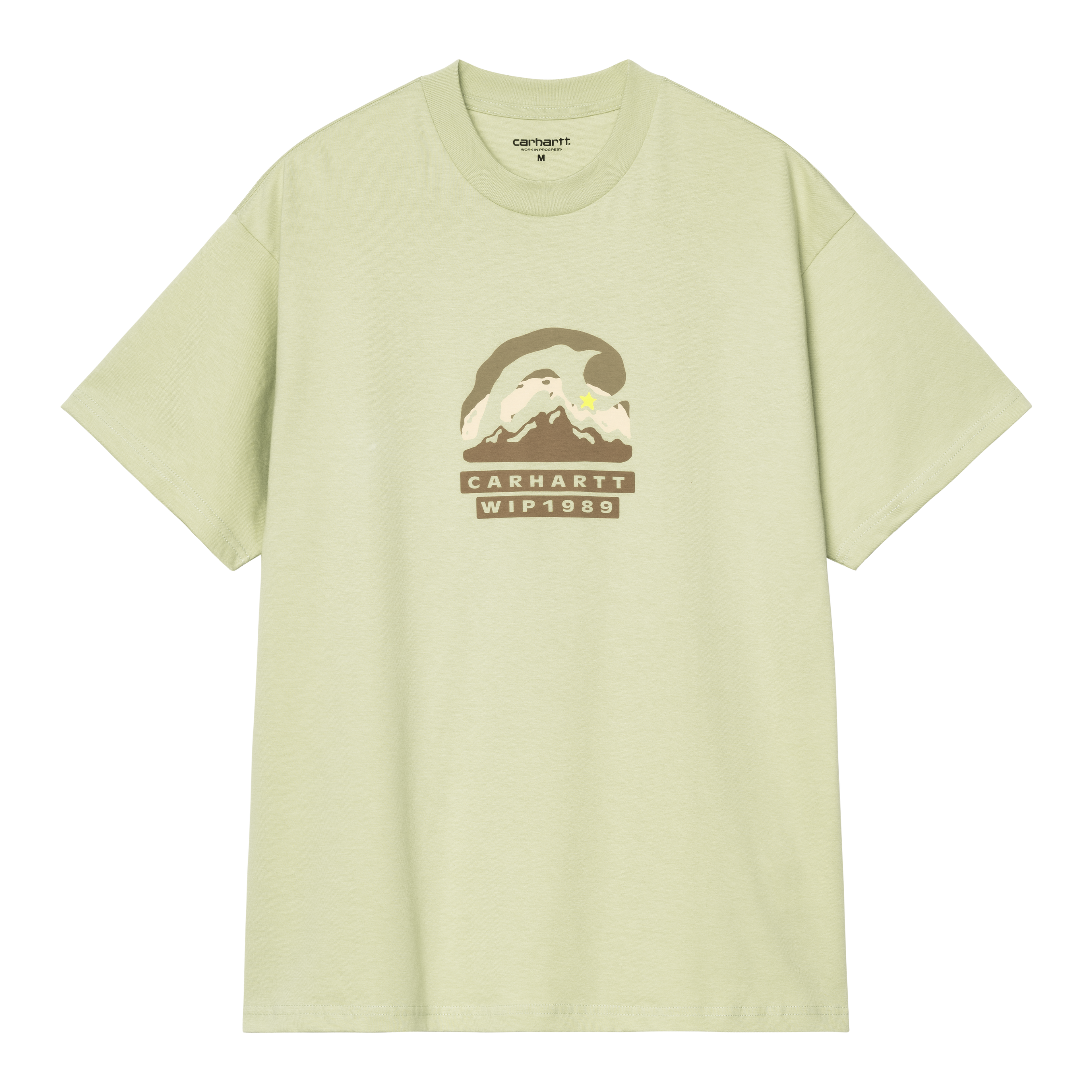 Carhartt WIP S/S Rising Helix T-Shirt, Pale Olive | Official