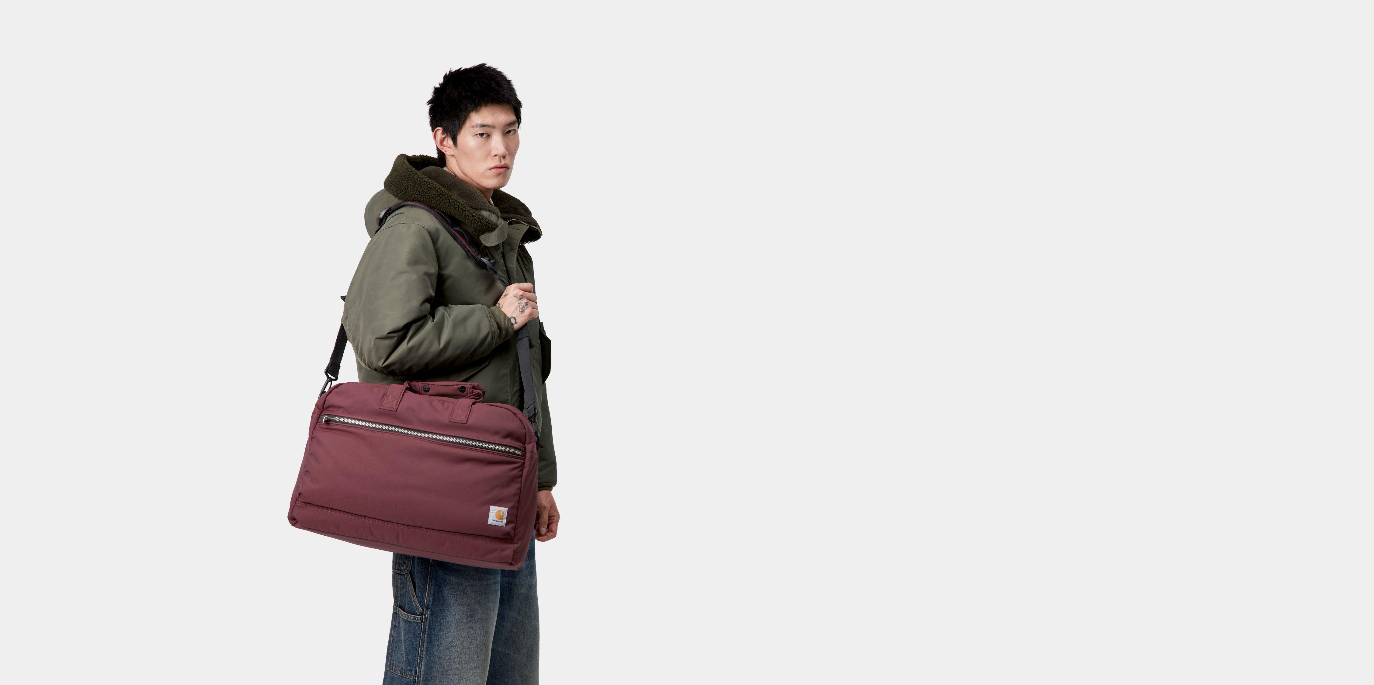 Carhartt WIP Leroy Weekend Bag Rondo | red