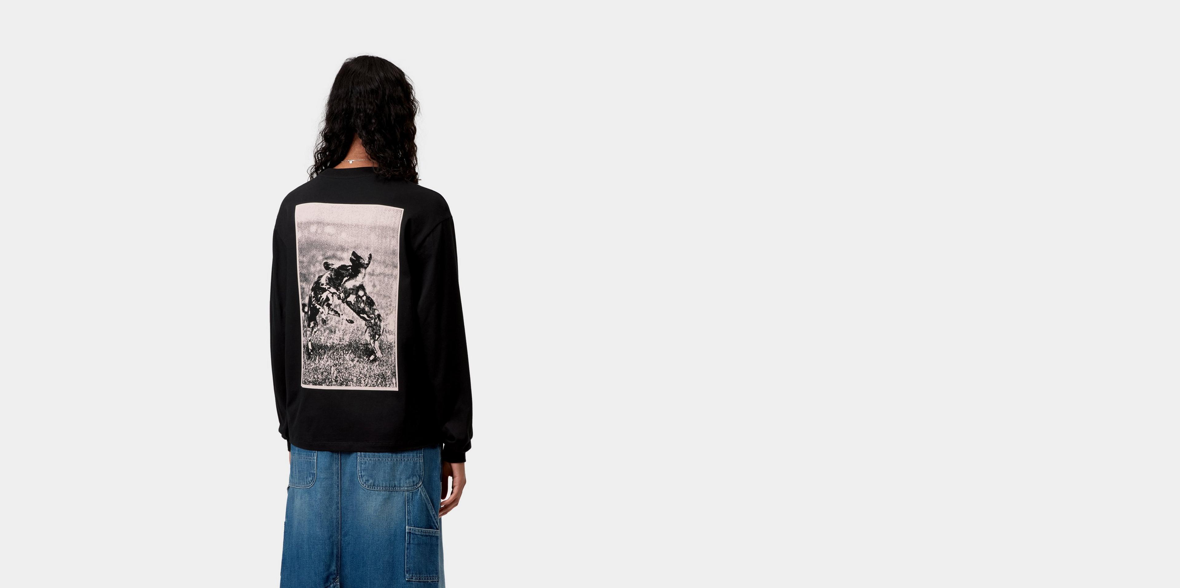 Carhartt WIP Women's L/S No Play T-Shirt, Black | Official Online