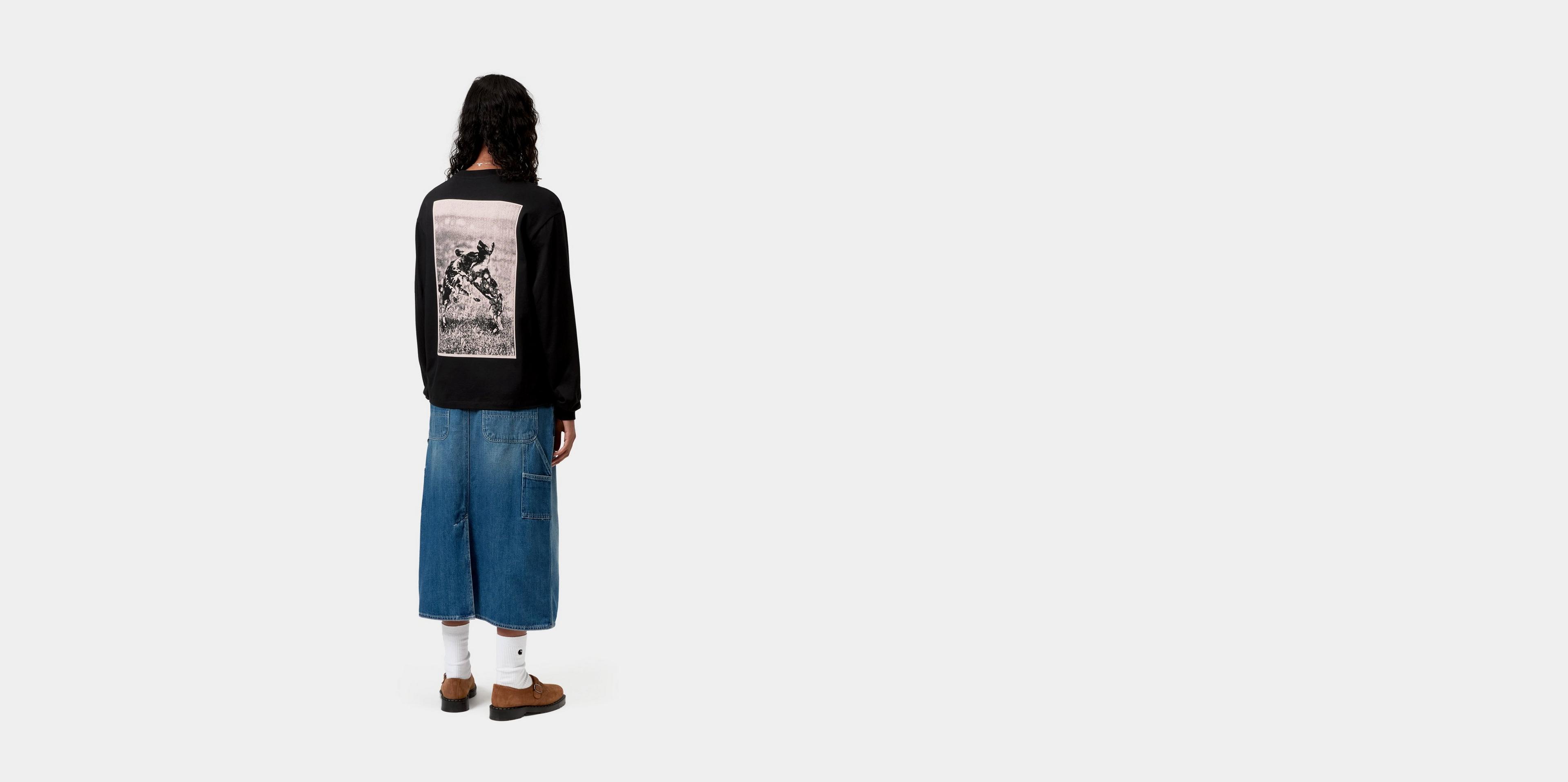 Carhartt WIP Women's L/S No Play T-Shirt, Black | Official Online
