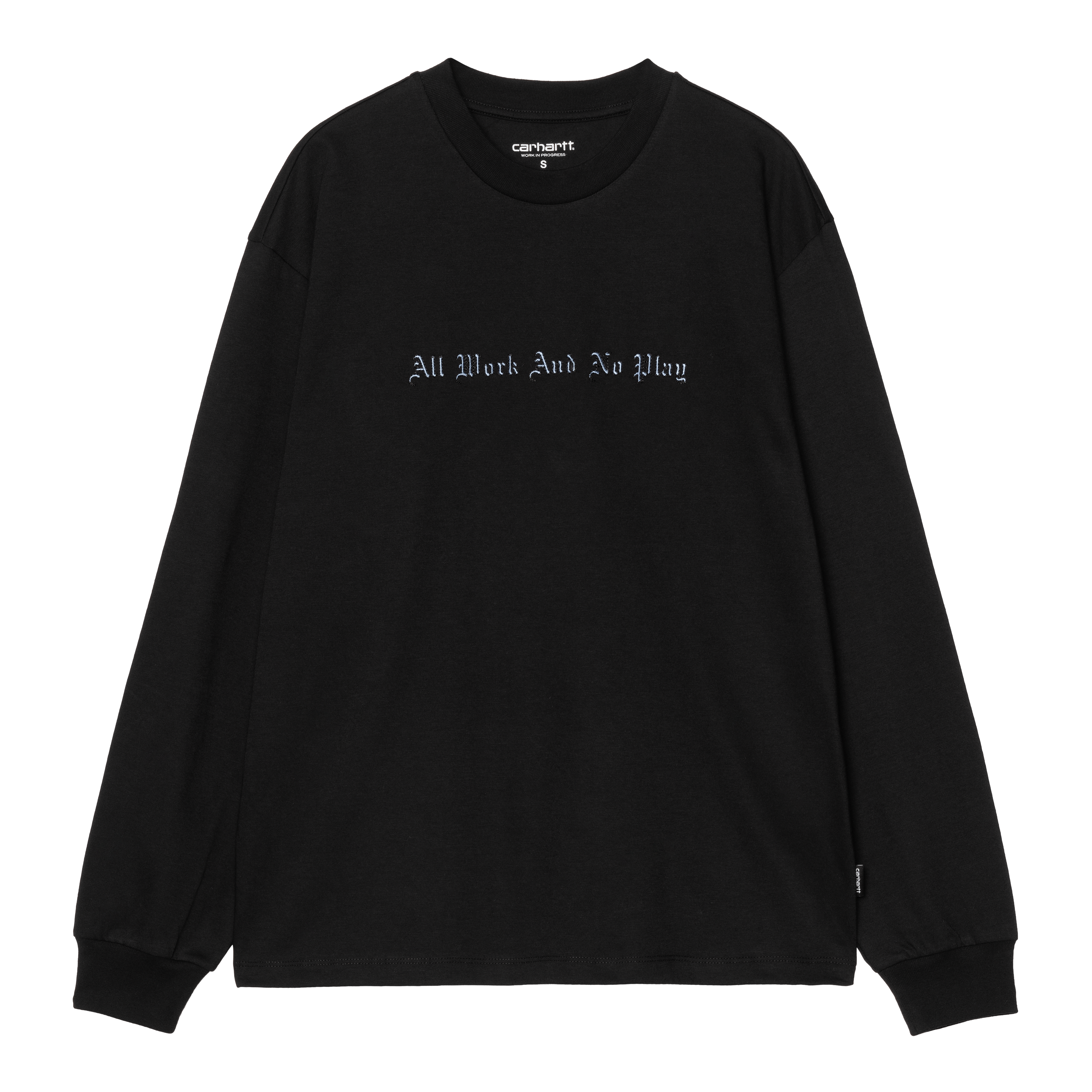 Carhartt WIP Women's L/S No Play T-Shirt, Black | Official Online