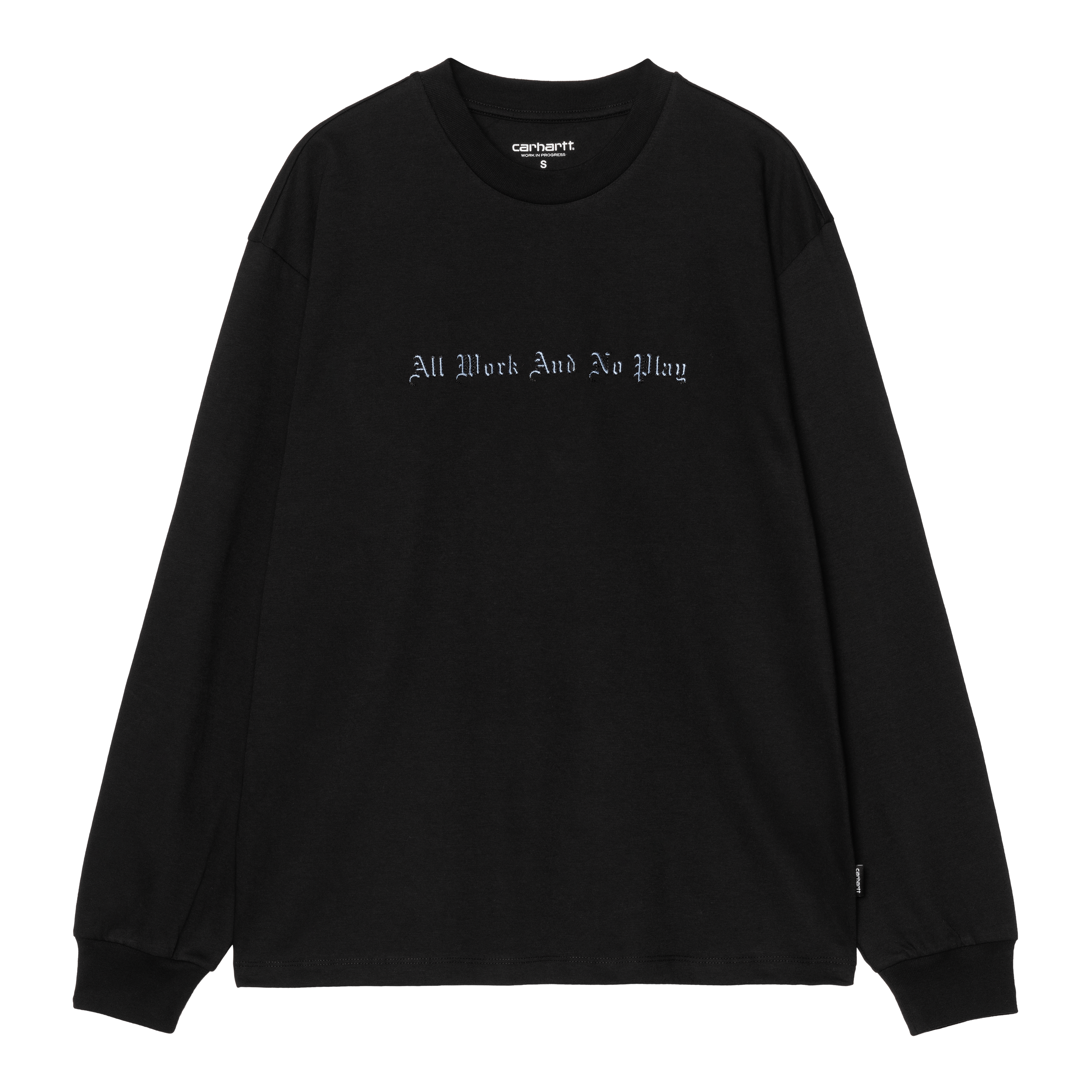 Carhartt WIP Women's L/S No Play T-Shirt, Black | Official Online