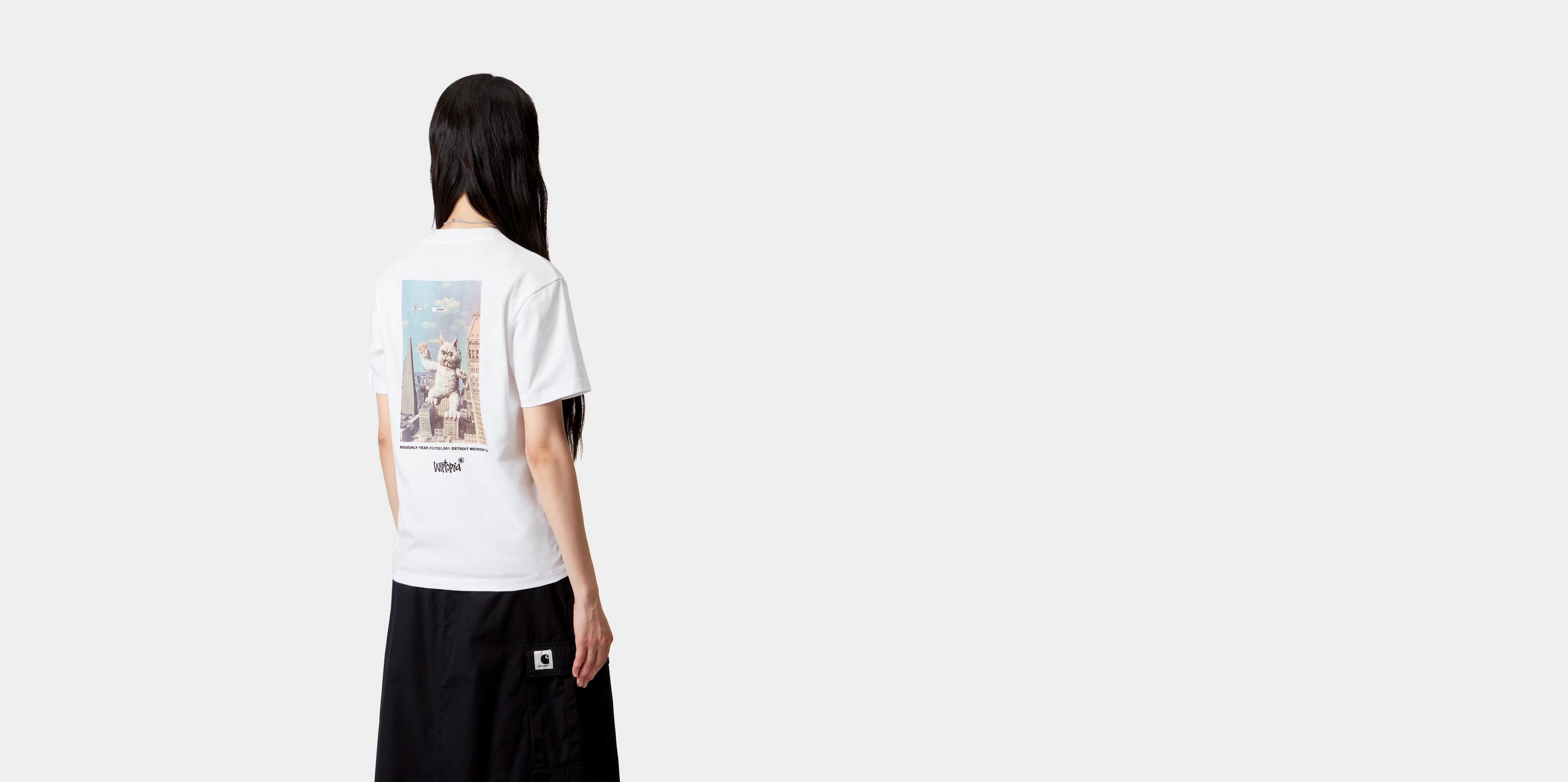 Carhartt WIP W' S/S Wiptopia T-Shirt, White | Official