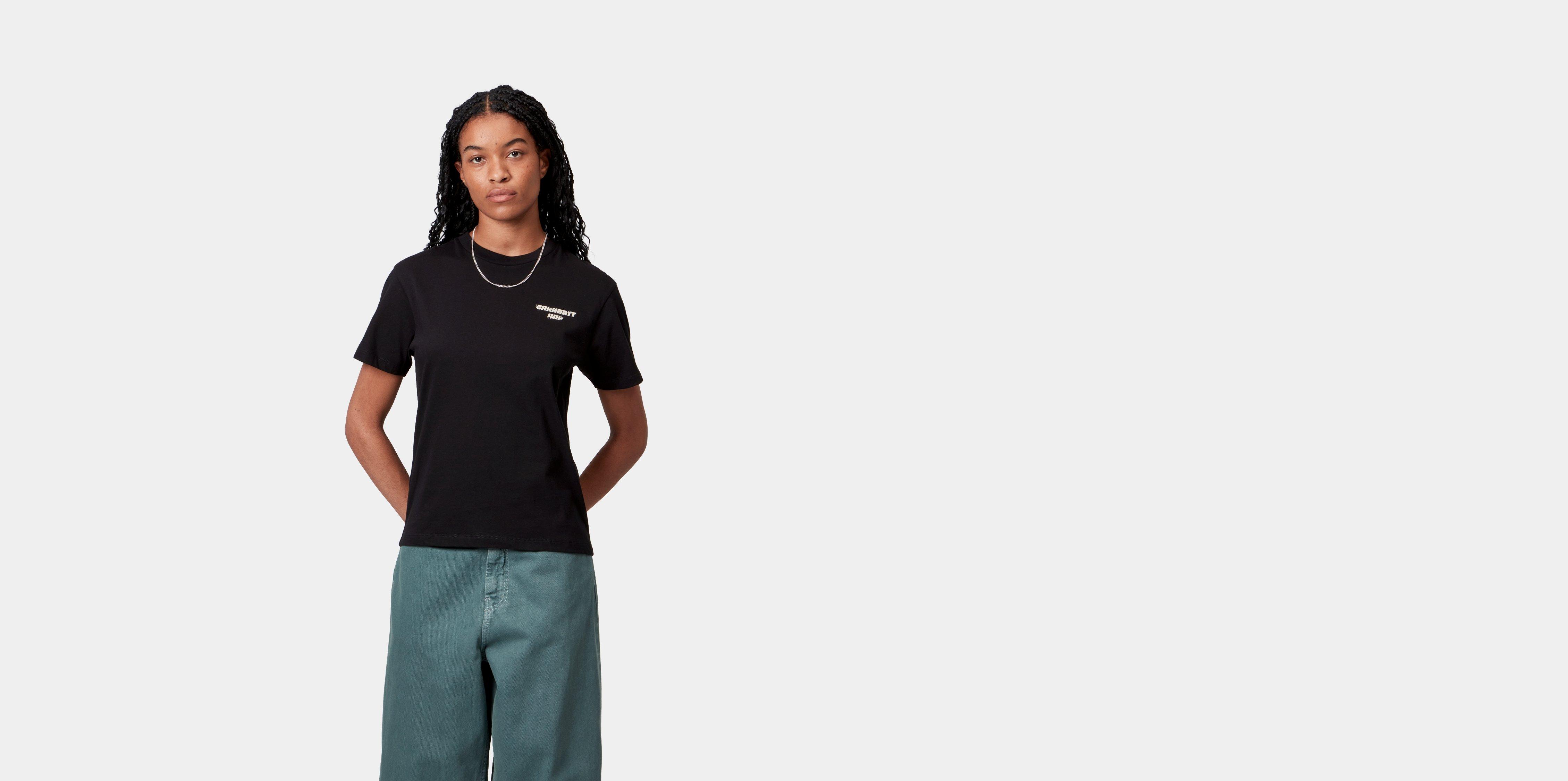 Carhartt WIP W' S/S Wiptopia T-Shirt Black | S | Women