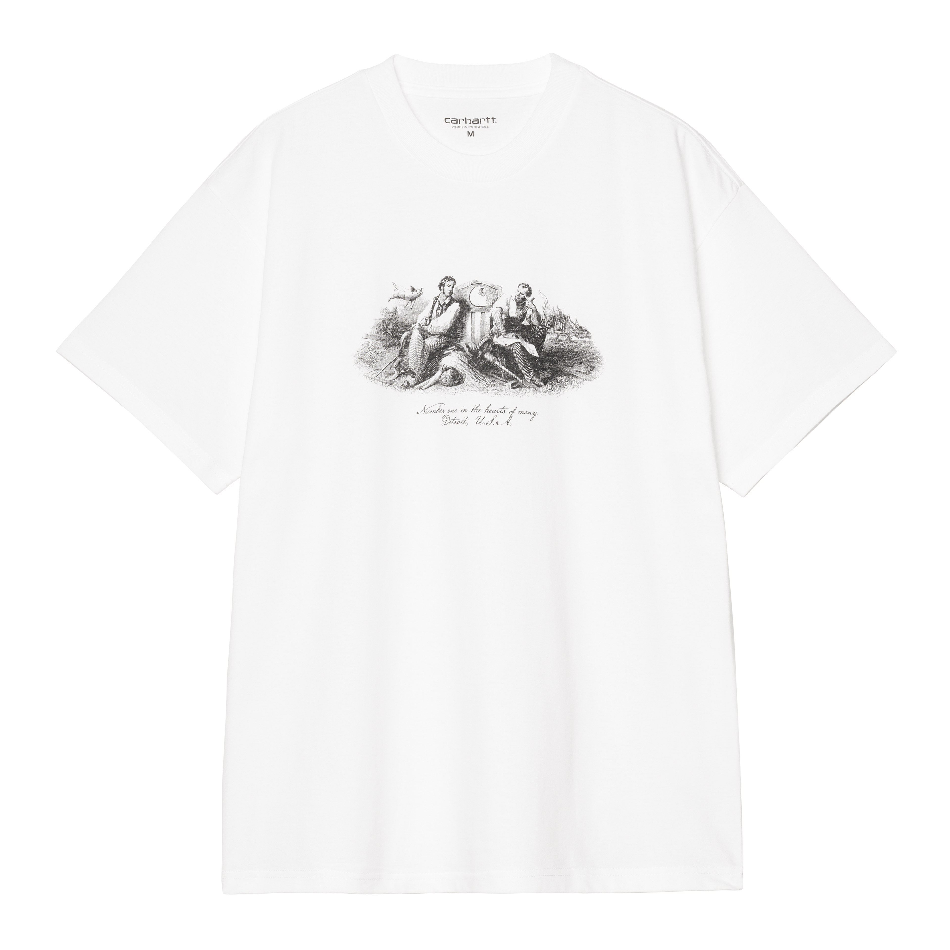 Carhartt WIP S/S Workers T-Shirt, White | Official Online Store