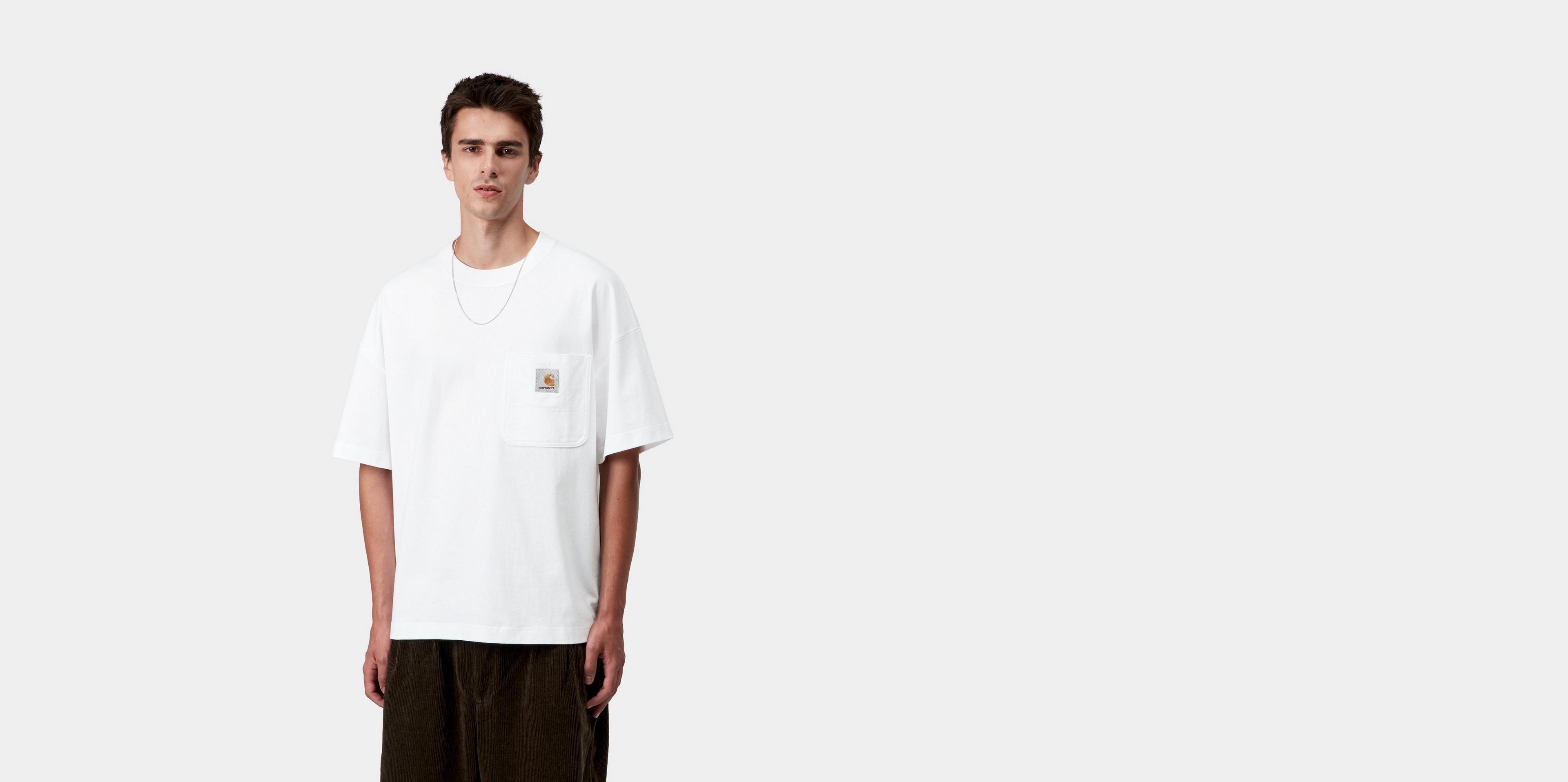 Carhartt WIP S/S Work Pocket T-Shirt, White | Official