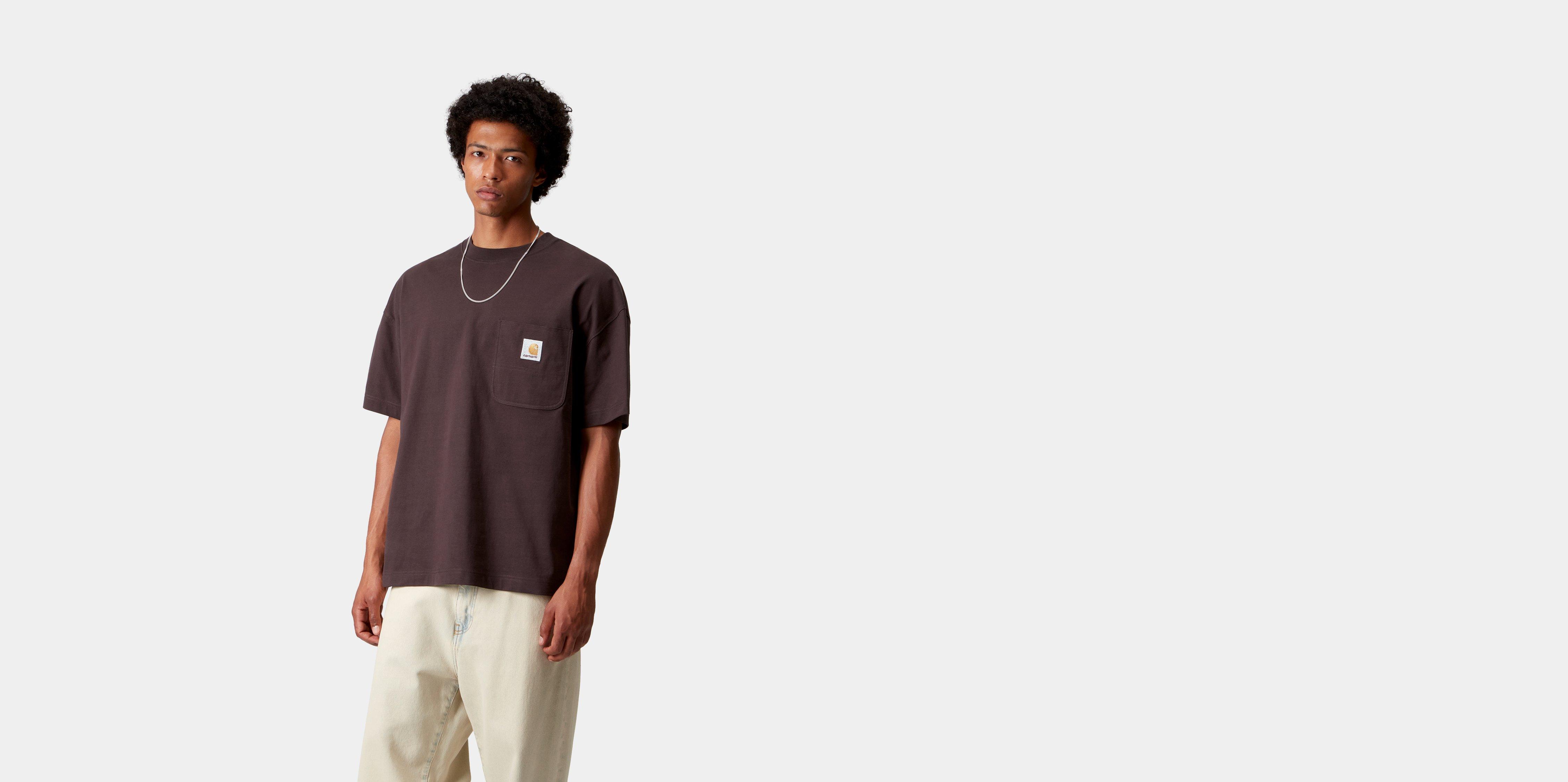 Carhartt WIP S/S Work Pocket T-Shirt Palisander | brown | XS | Men