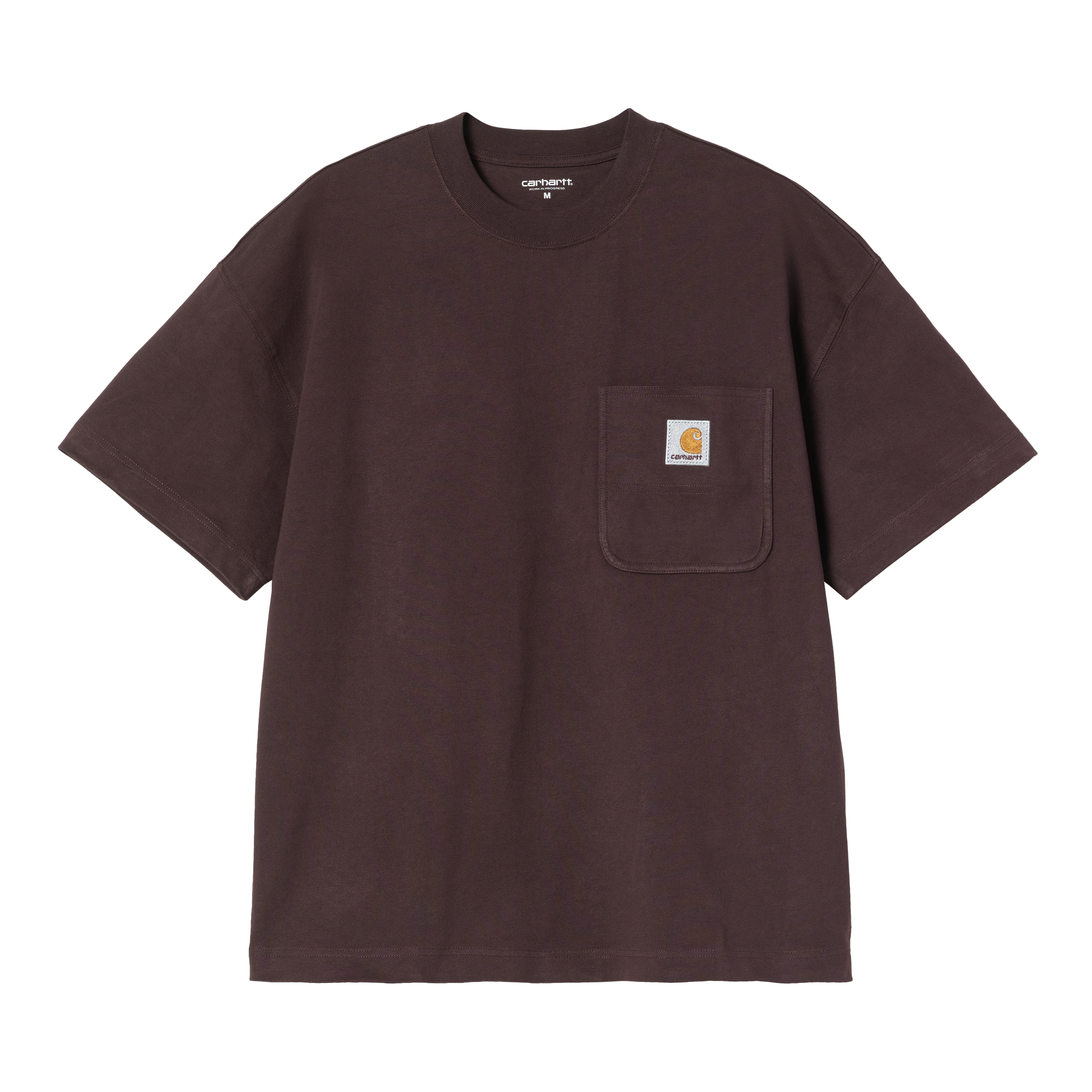 Carhartt WIP Short Sleeve Work Pocket T-shirt in Marrone