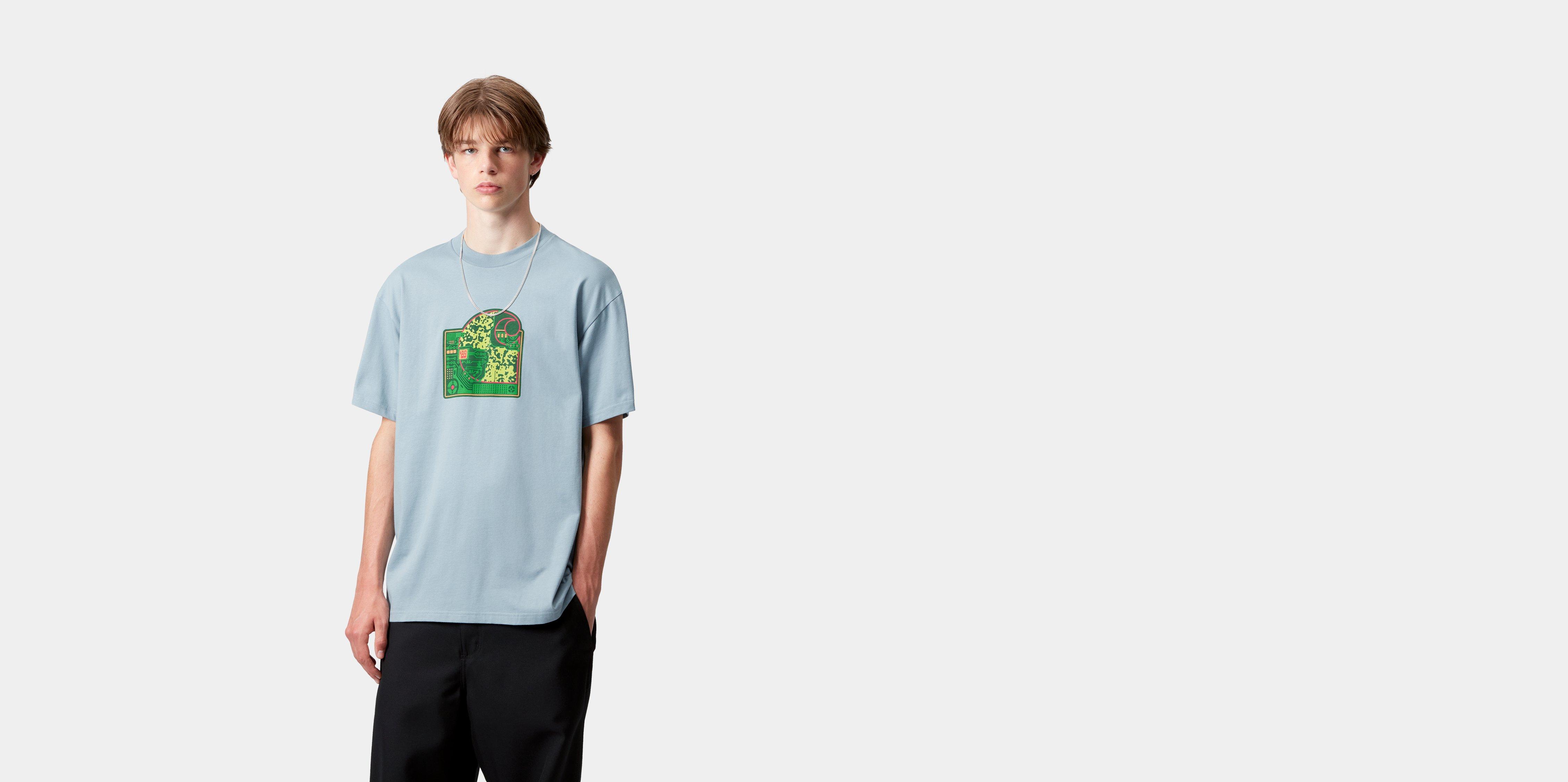 Carhartt WIP S/S Chip T-Shirt Citadel | blue | M | Men