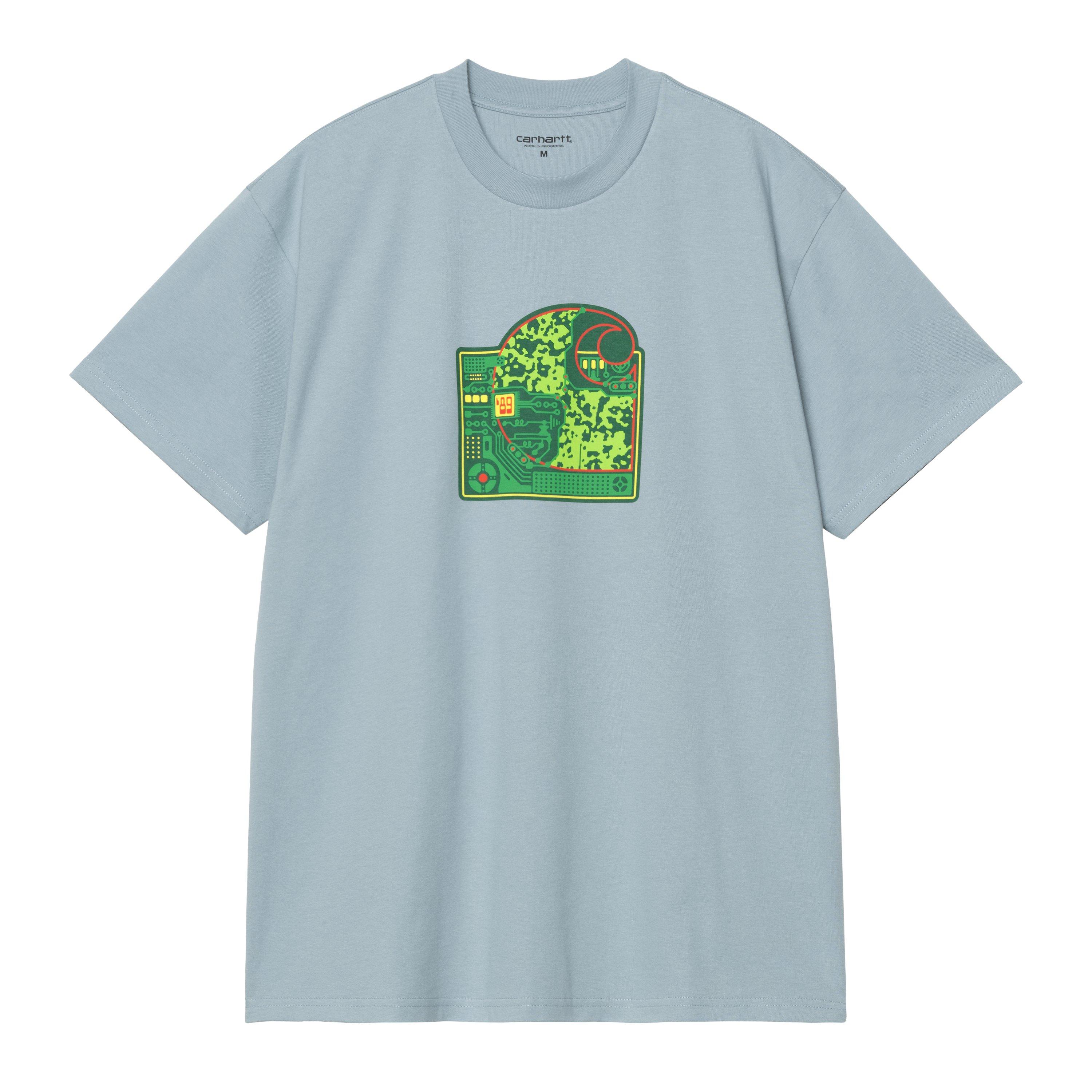 Carhartt WIP Short Sleeve Chip T-Shirt in Blue
