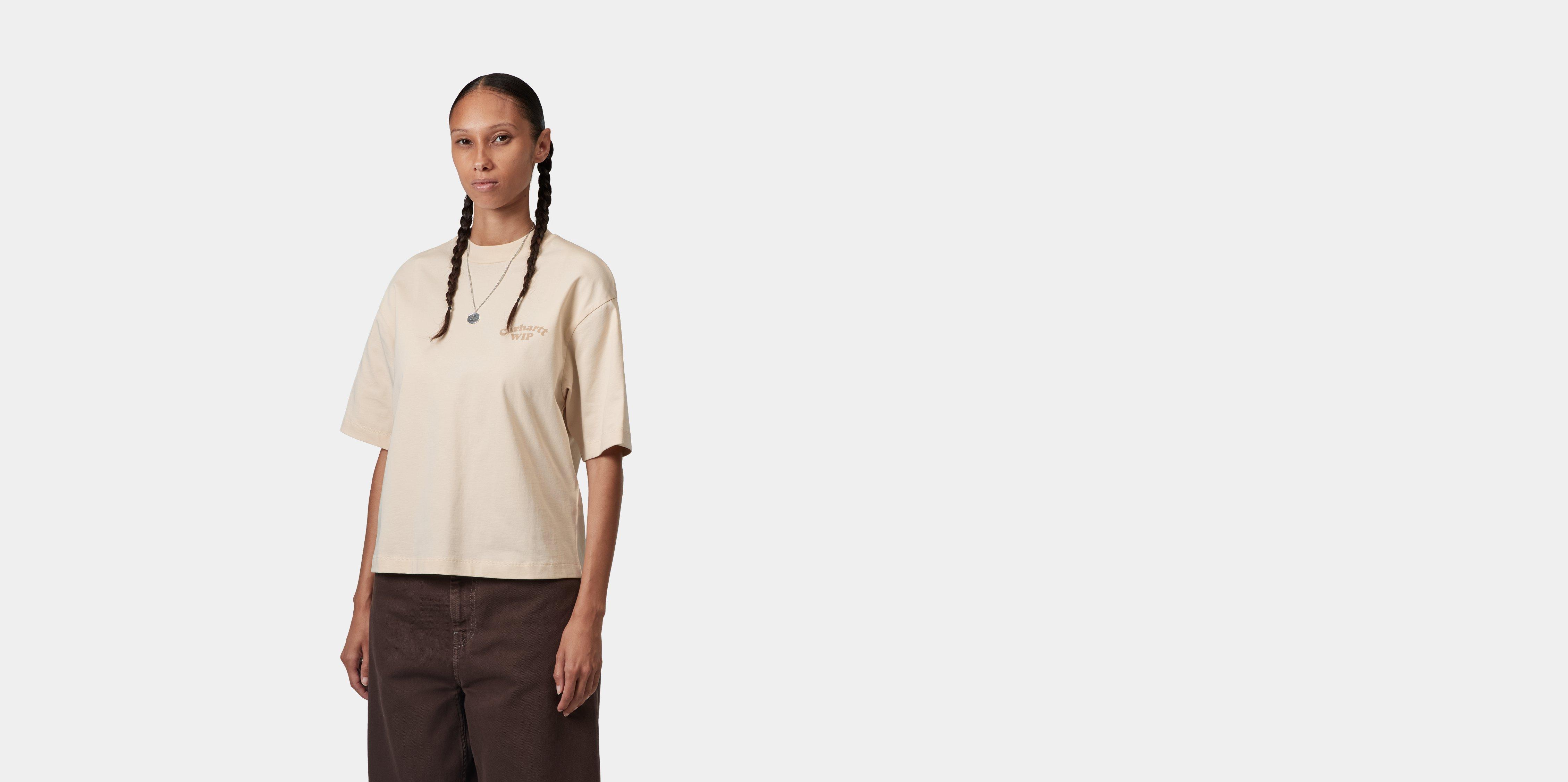 Carhartt WIP W' S/S Modality T-Shirt Salt stone dyed | beige | S | Women