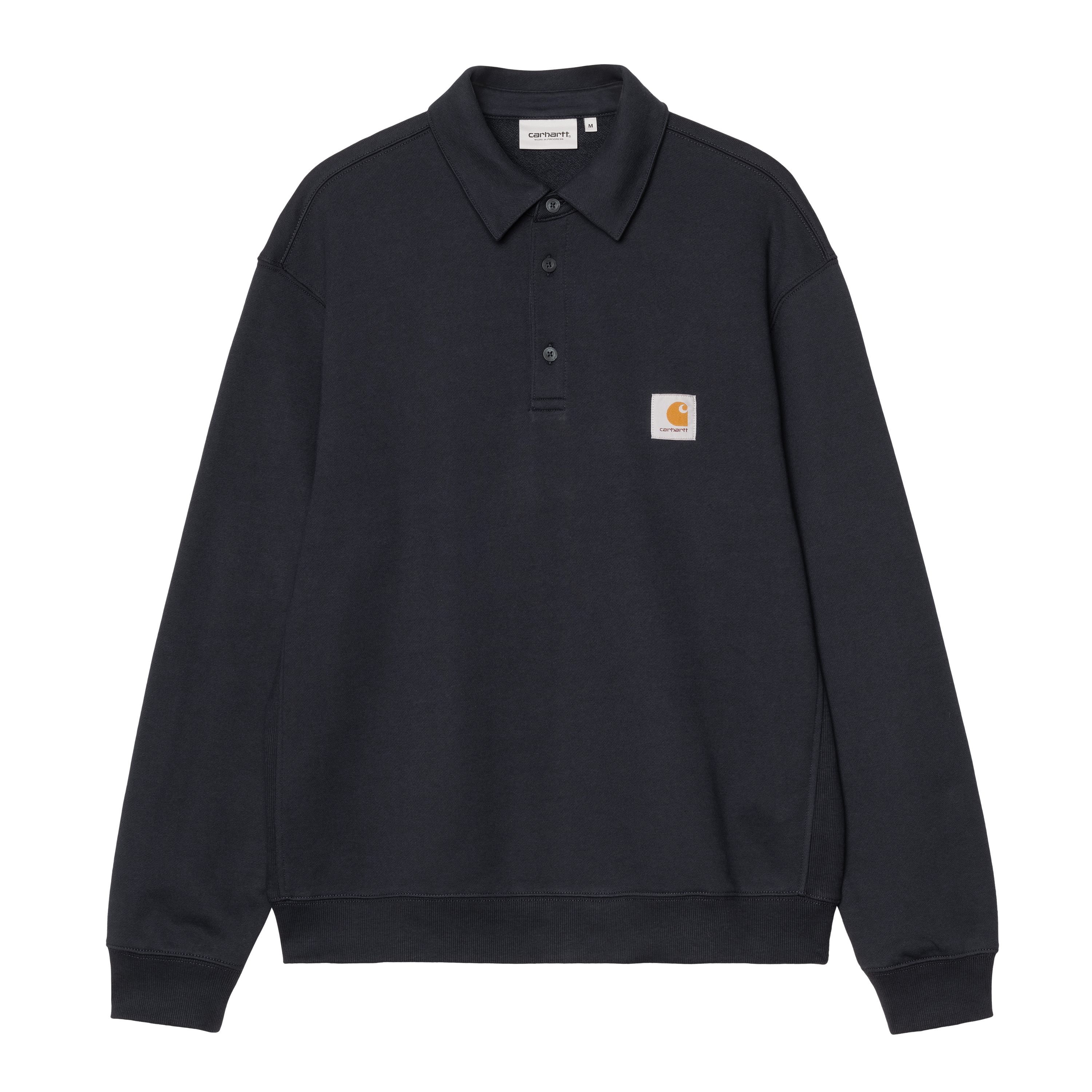 Carhartt WIP Polo Sweatshirt in Blue