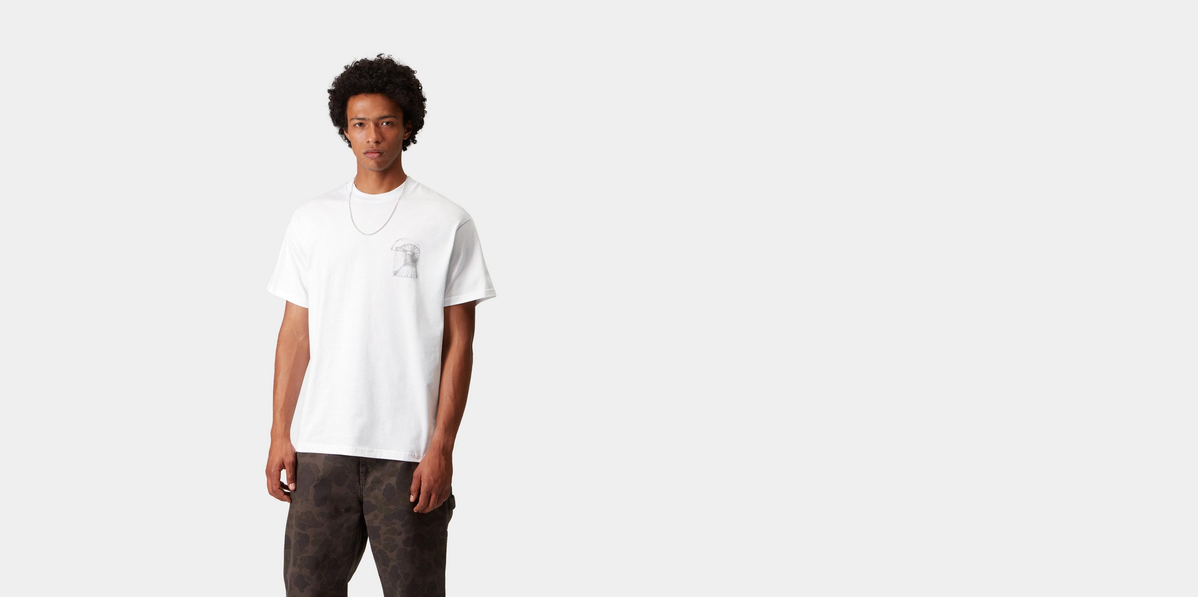 Carhartt WIP S/S Okniceok 02 T-Shirt, White | Official Online Store