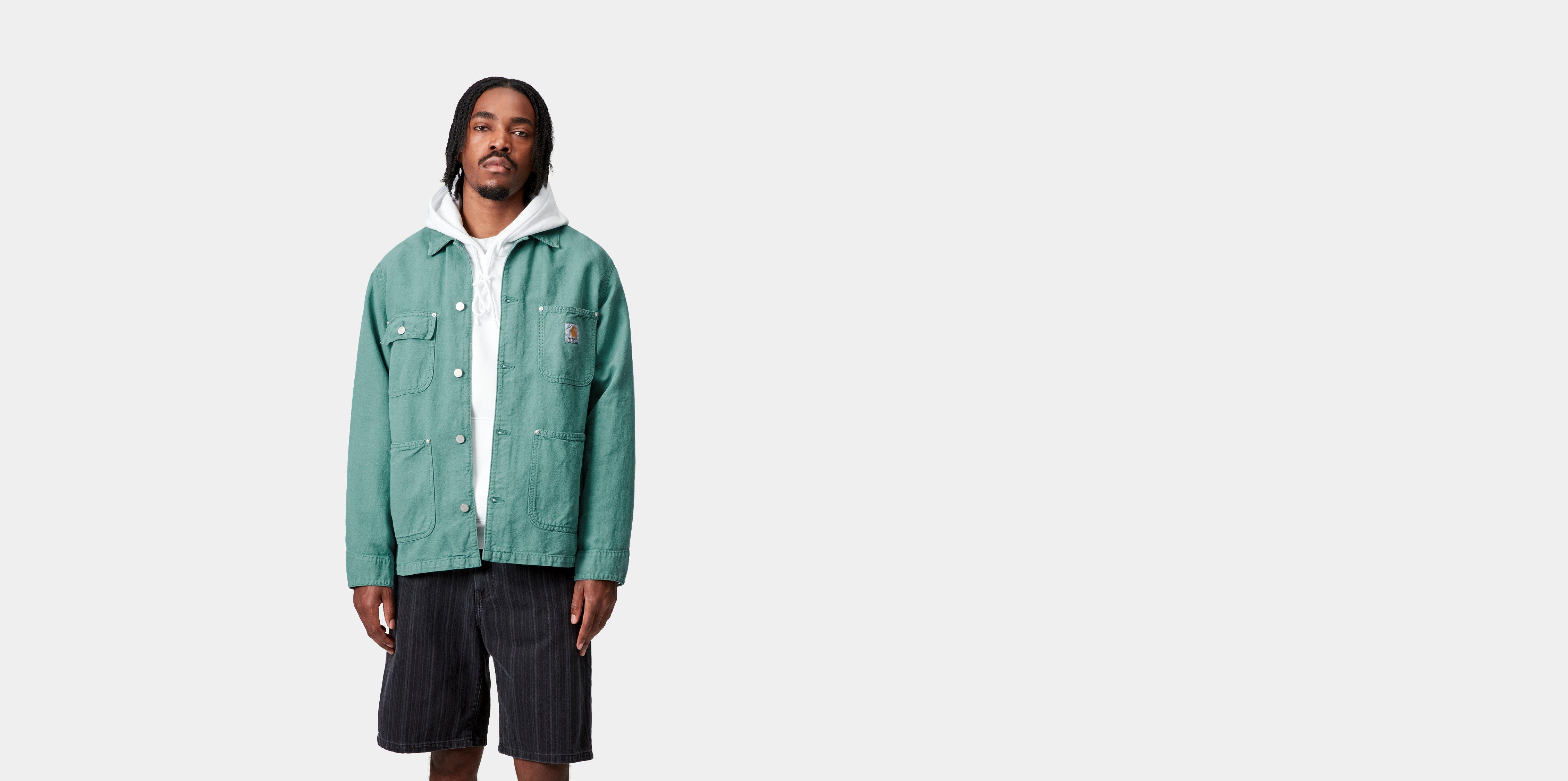 Carhartt WIP Walter Chore Coat Saguaro garment dyed | green | S | Men