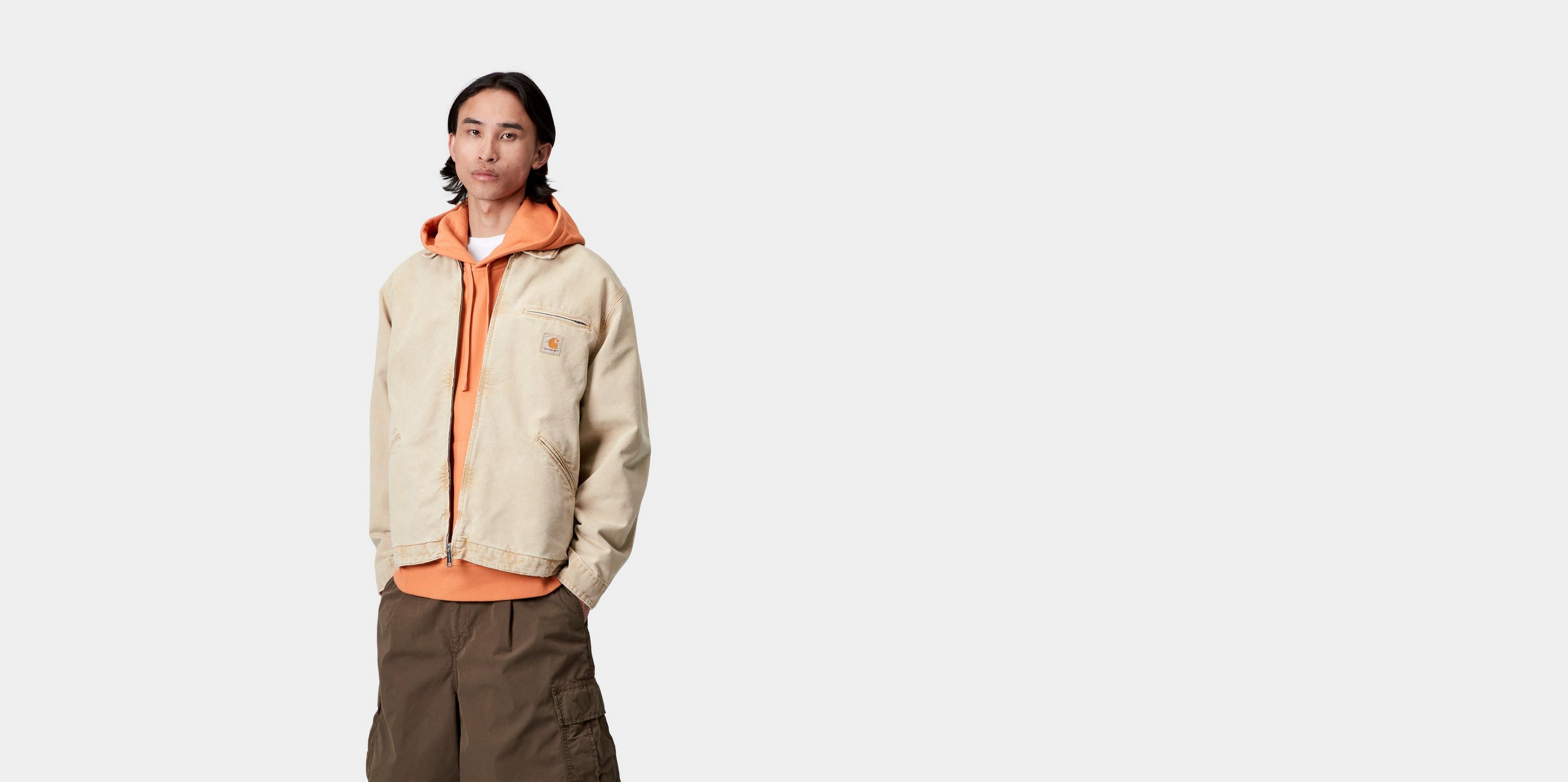 Carhartt WIP OG Detroit Jacket, Dusty H Brown / Dusty H Brown