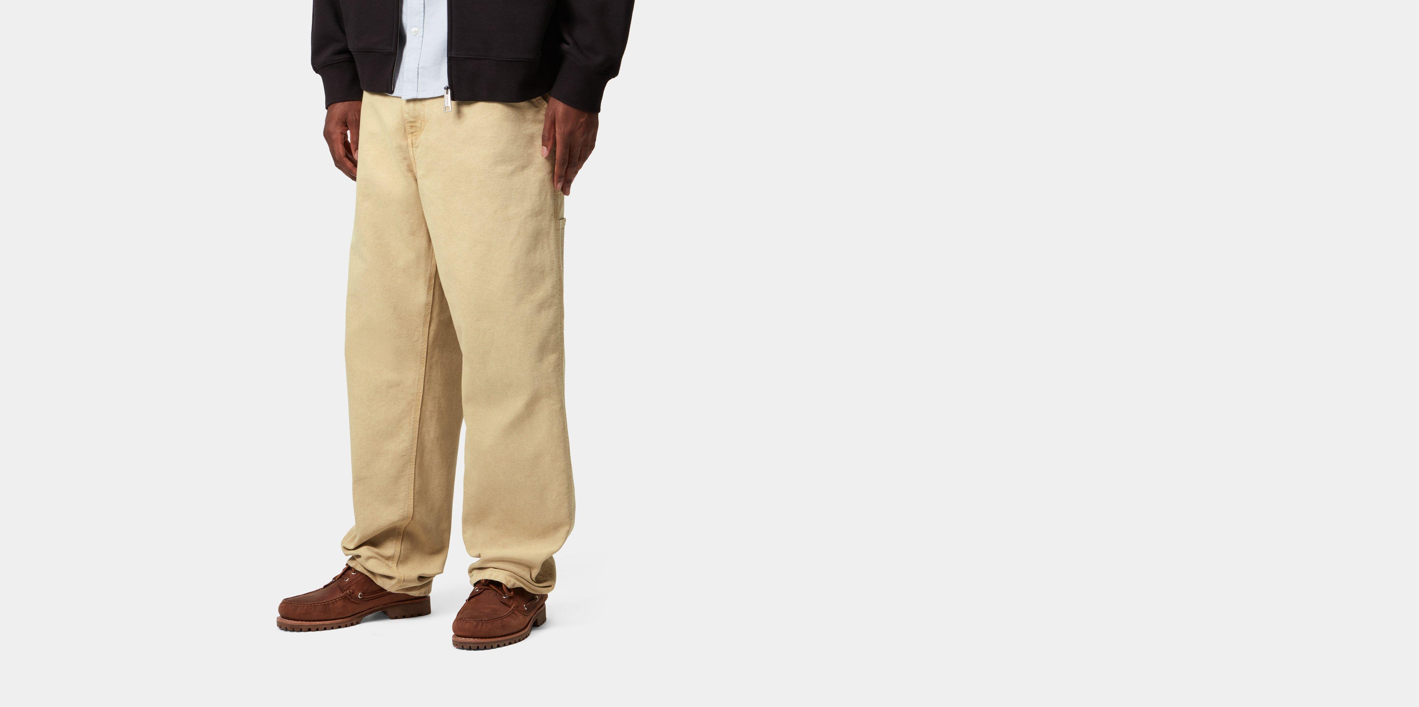 パンツ Carhartt WIP SINGLE KNEE PANT Carhartt WIP Single Knee Pant - Smithfield Denim | Black