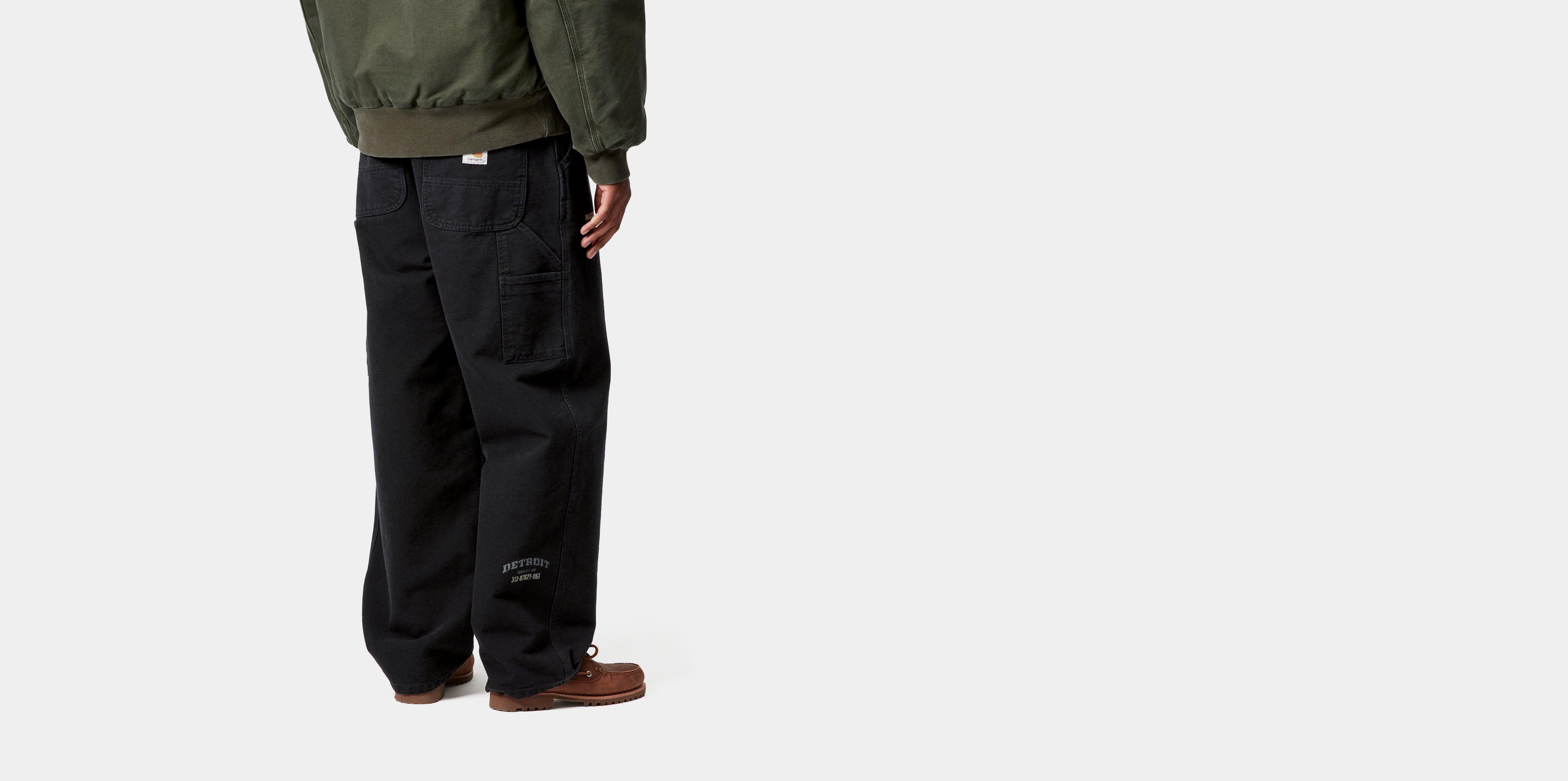 Carhartt WIP OG Single Knee Graphic Pant in Schwarz