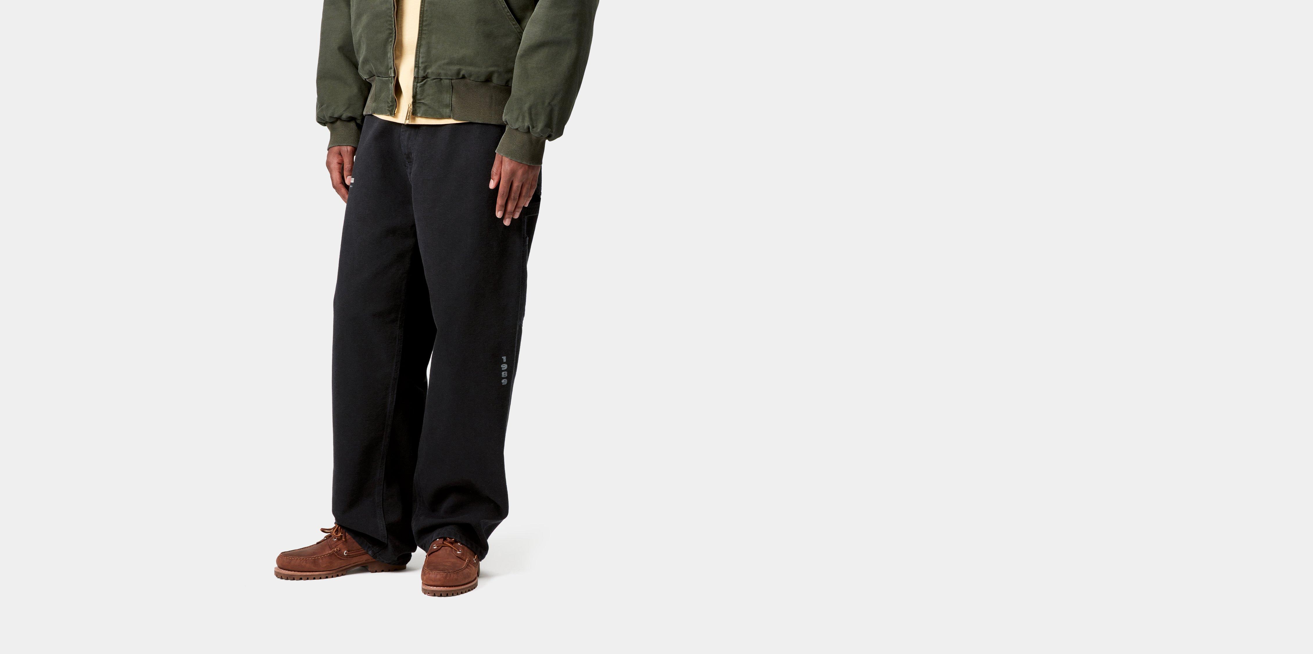 Carhartt WIP OG Single Knee Graphic Pant in Schwarz