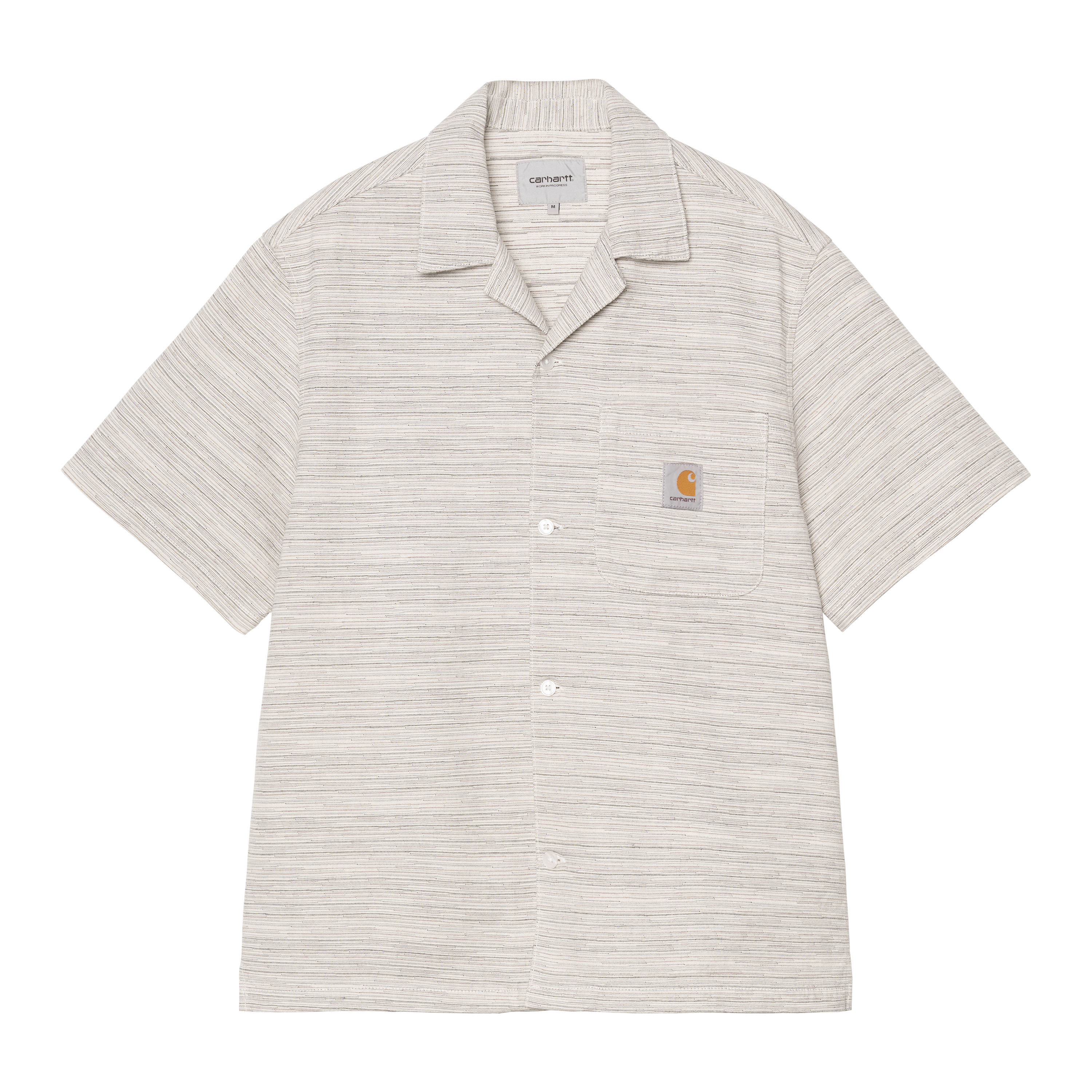 CARHARTT WIP S/S Geller shirt L コットン Carhartt WIP S/S Gellar Shirt, Gellar Stripe, Wax | Official