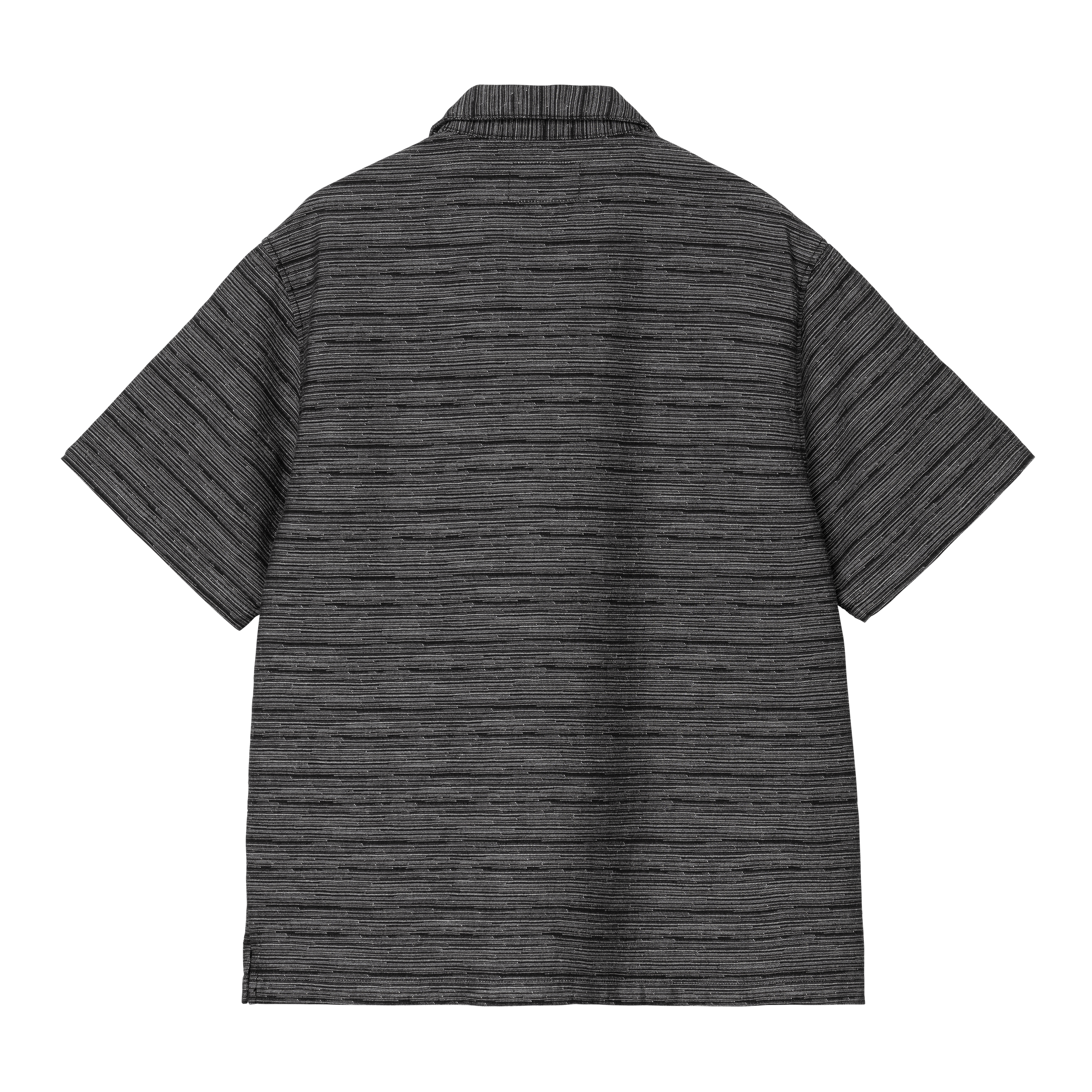 Carhartt WIP S/S Gellar Shirt, Gellar Stripe, Black | Official
