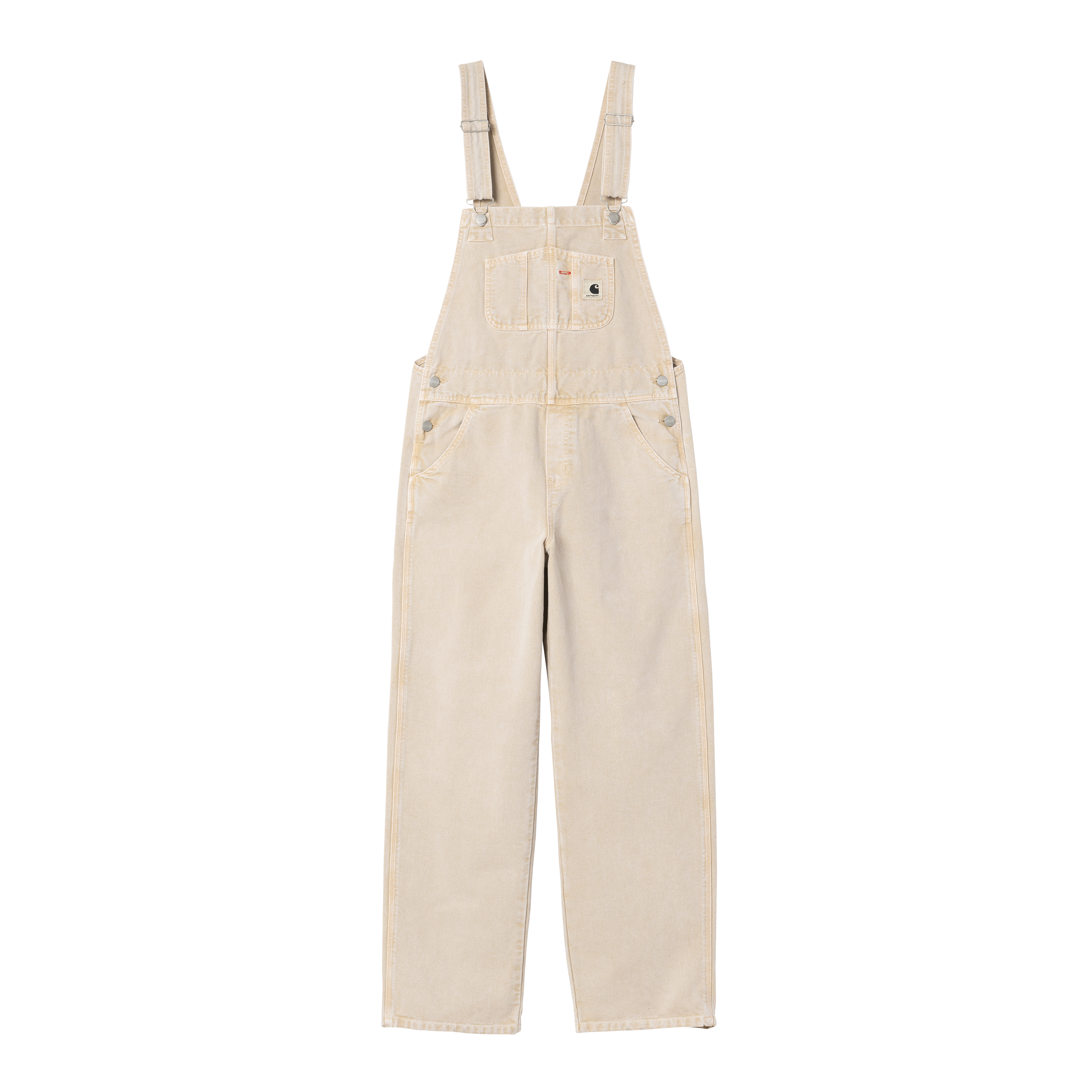 Carhartt WIP Women's Bib Overall Straight in Marrone