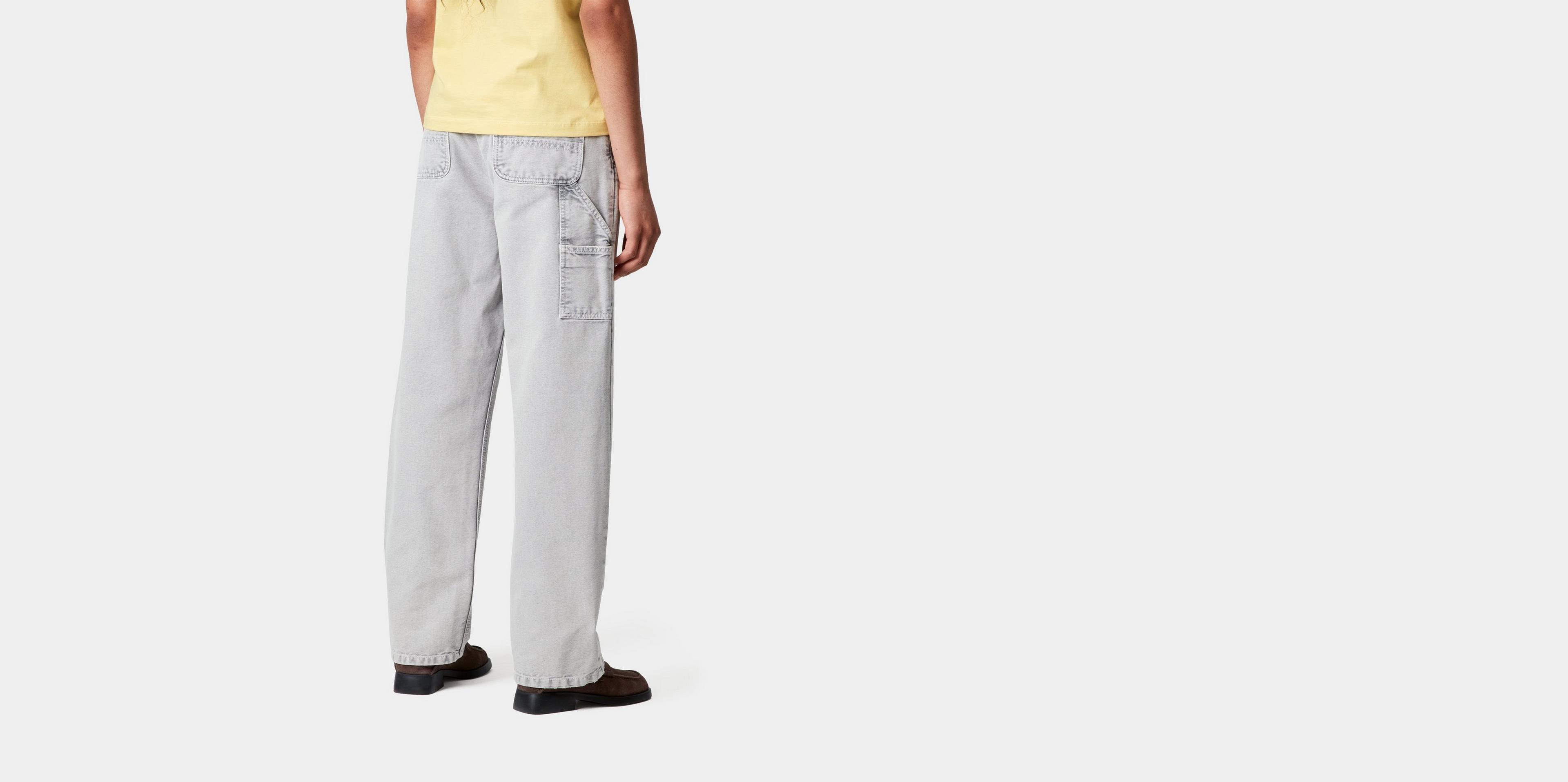 パンツ CARHARTT WIP GREY PIERCE COTTON PANTS Carhartt WIP W' Pierce Pant Straight, Black | Official