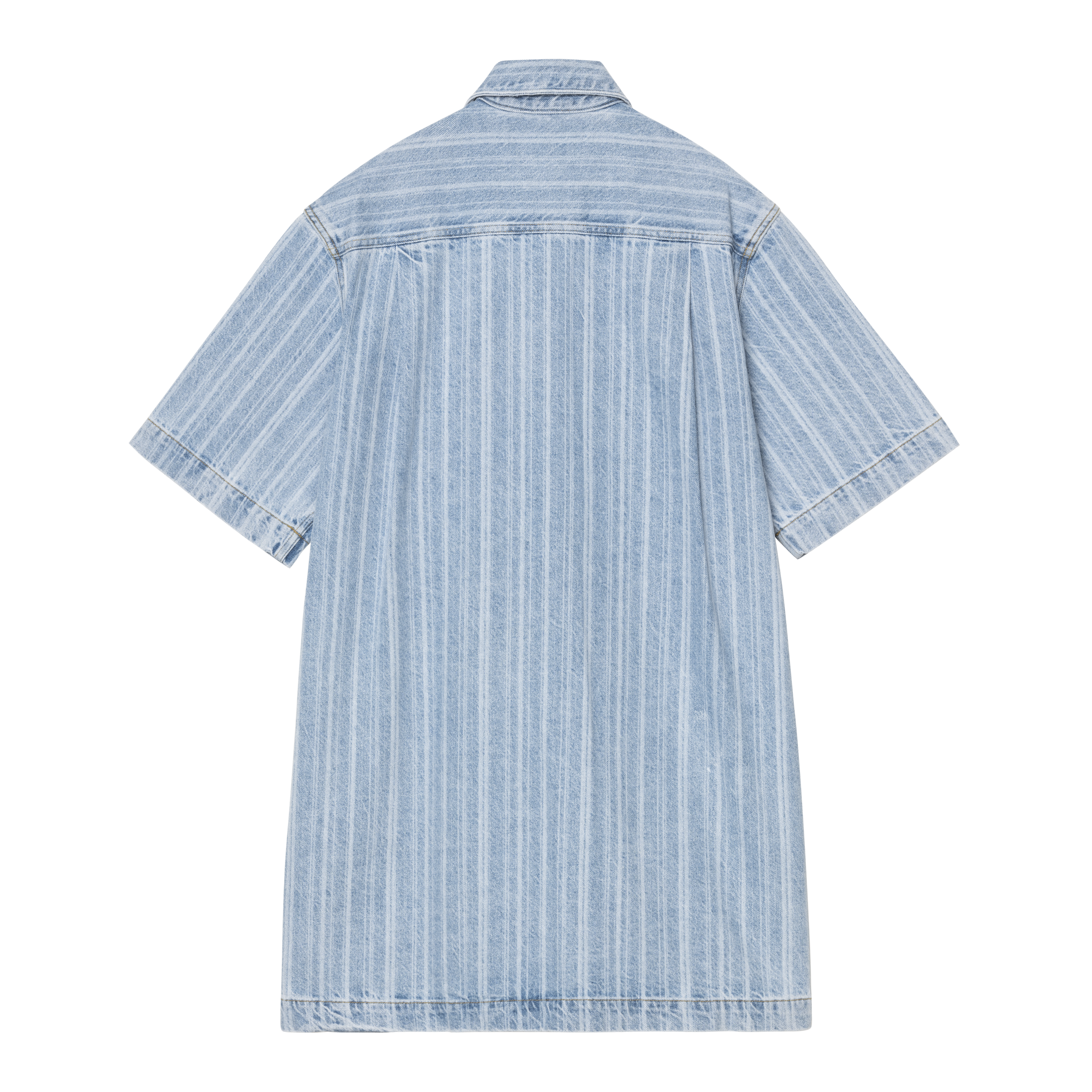 ★ドイツ発*carhartt WIP*新作*W'Rylan デニムドレス/BLUE★ Carhartt WIP W' Rylan Dress, Rylan Stripe, Blue | Official