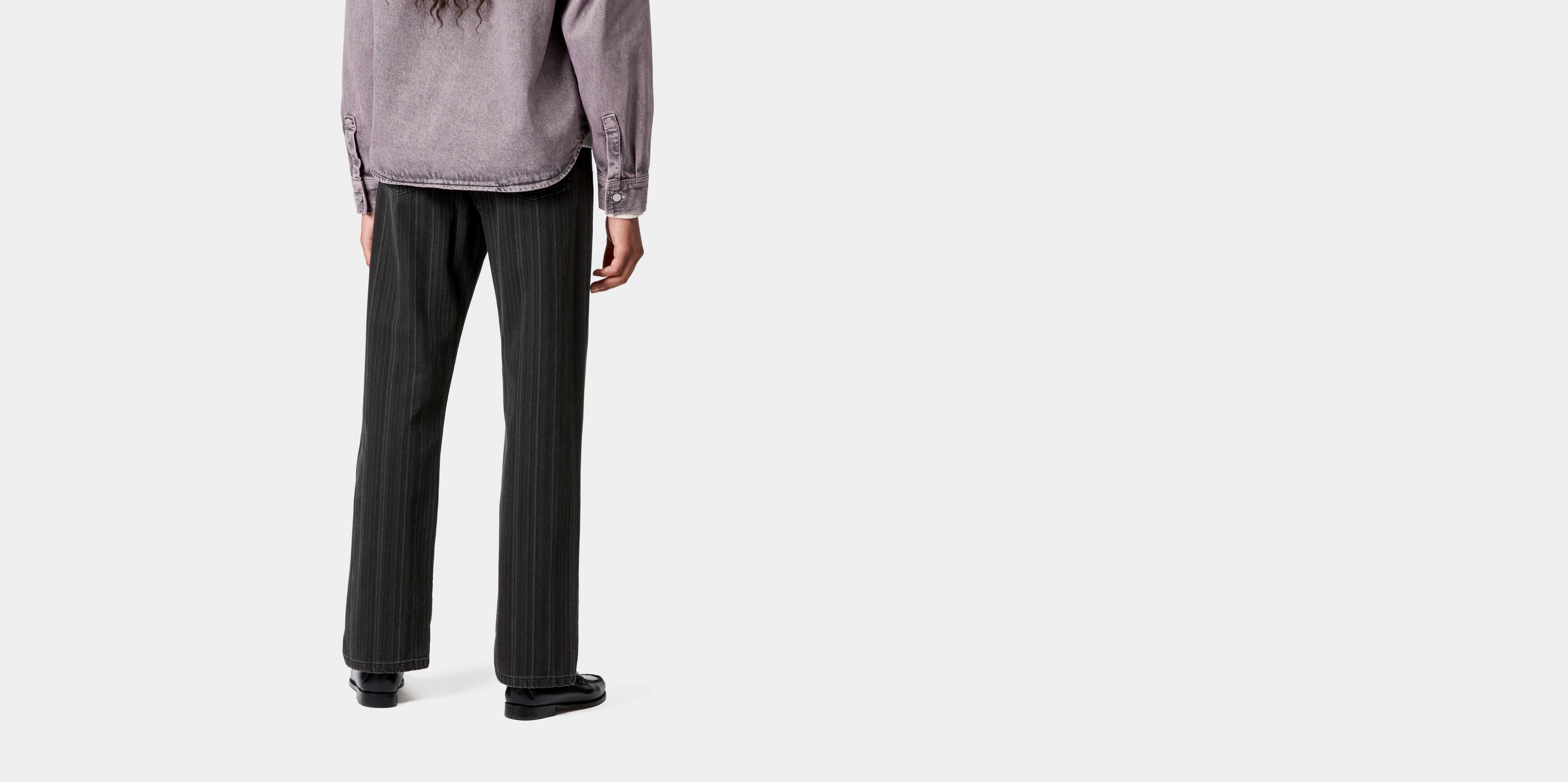 Carhartt WIP W' Rylan Pant, Rylan Stripe, Black | Official