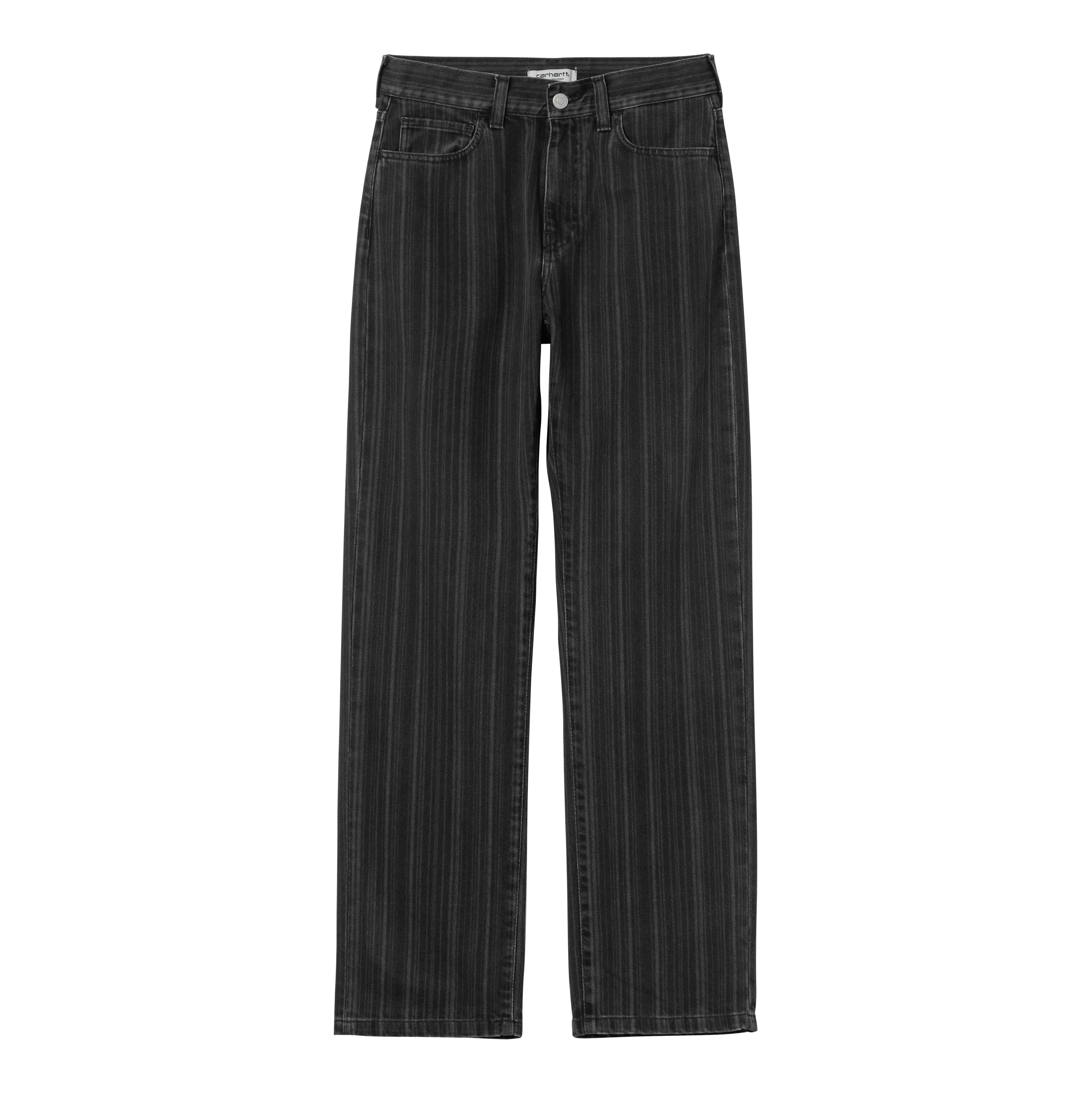 ★ドイツ発*carhartt WIP*新作*W'Rylan デニムドレス/BLACK★ Carhartt WIP W' Rylan Dress, Rylan Stripe, Black | Official