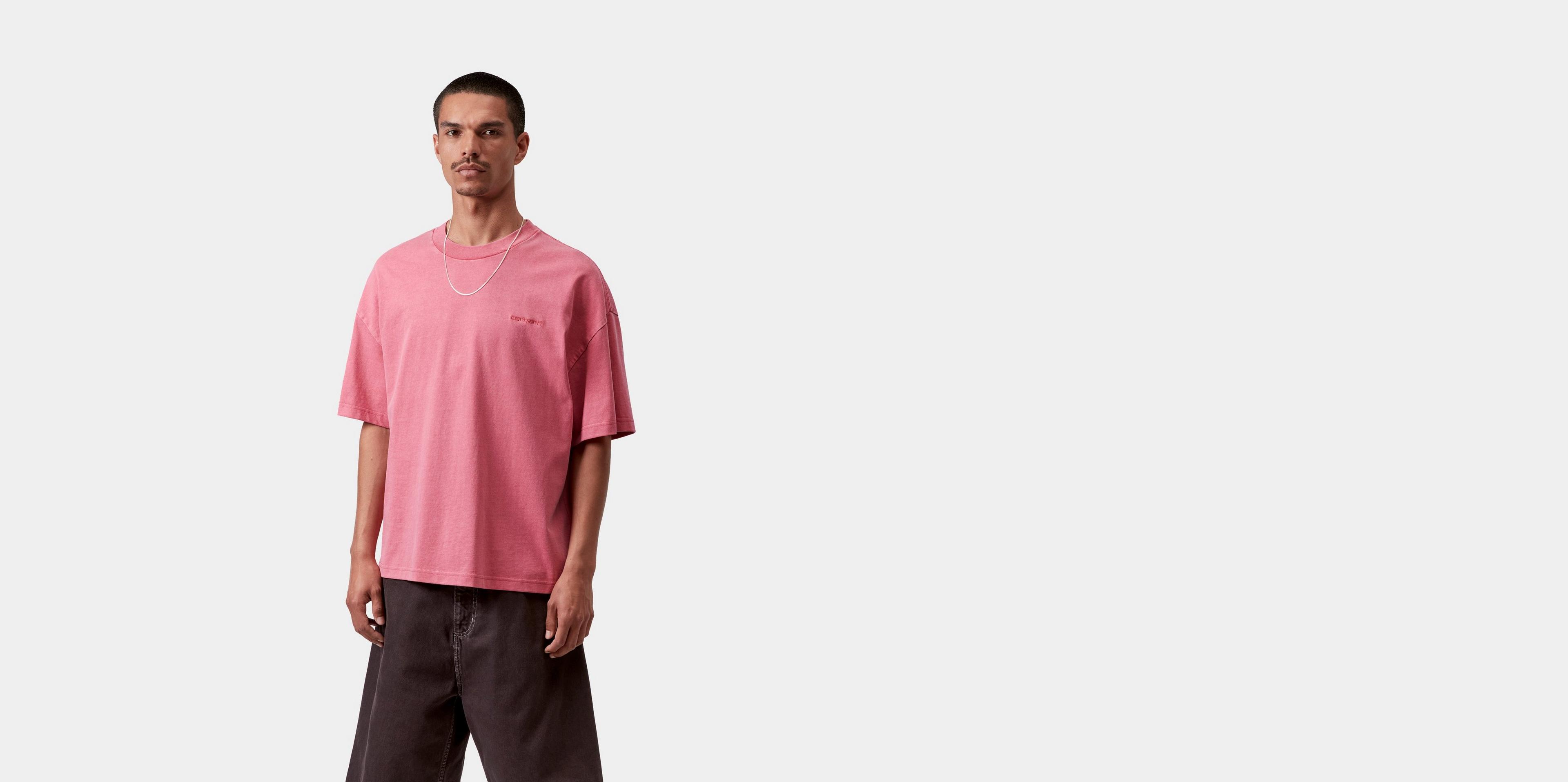 Carhartt WIP S/S Benton T-Shirt, Primrose | Official Online Store
