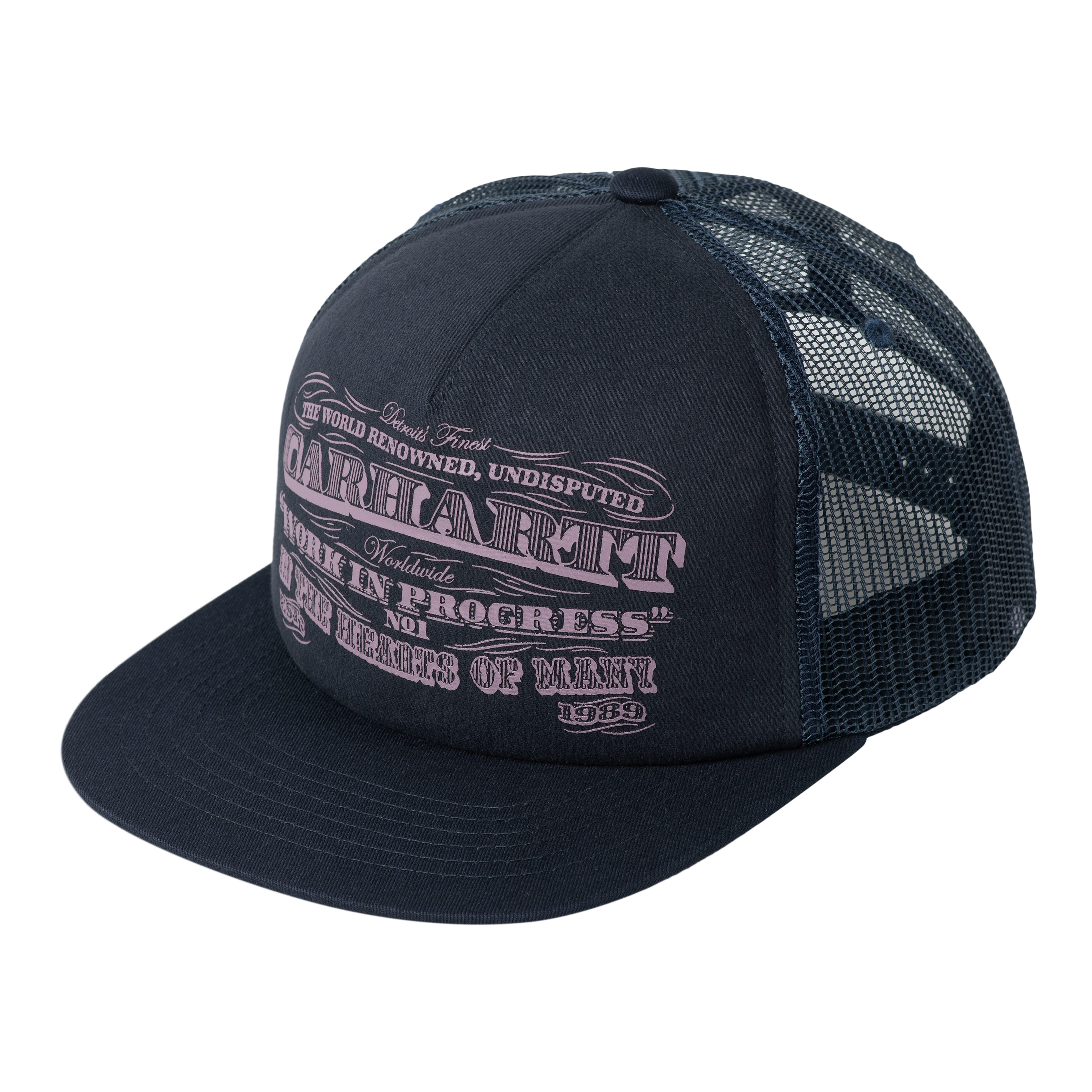 Carhartt WIP 3 One 3 Trucker Cap, Deep Night | Official Online Store