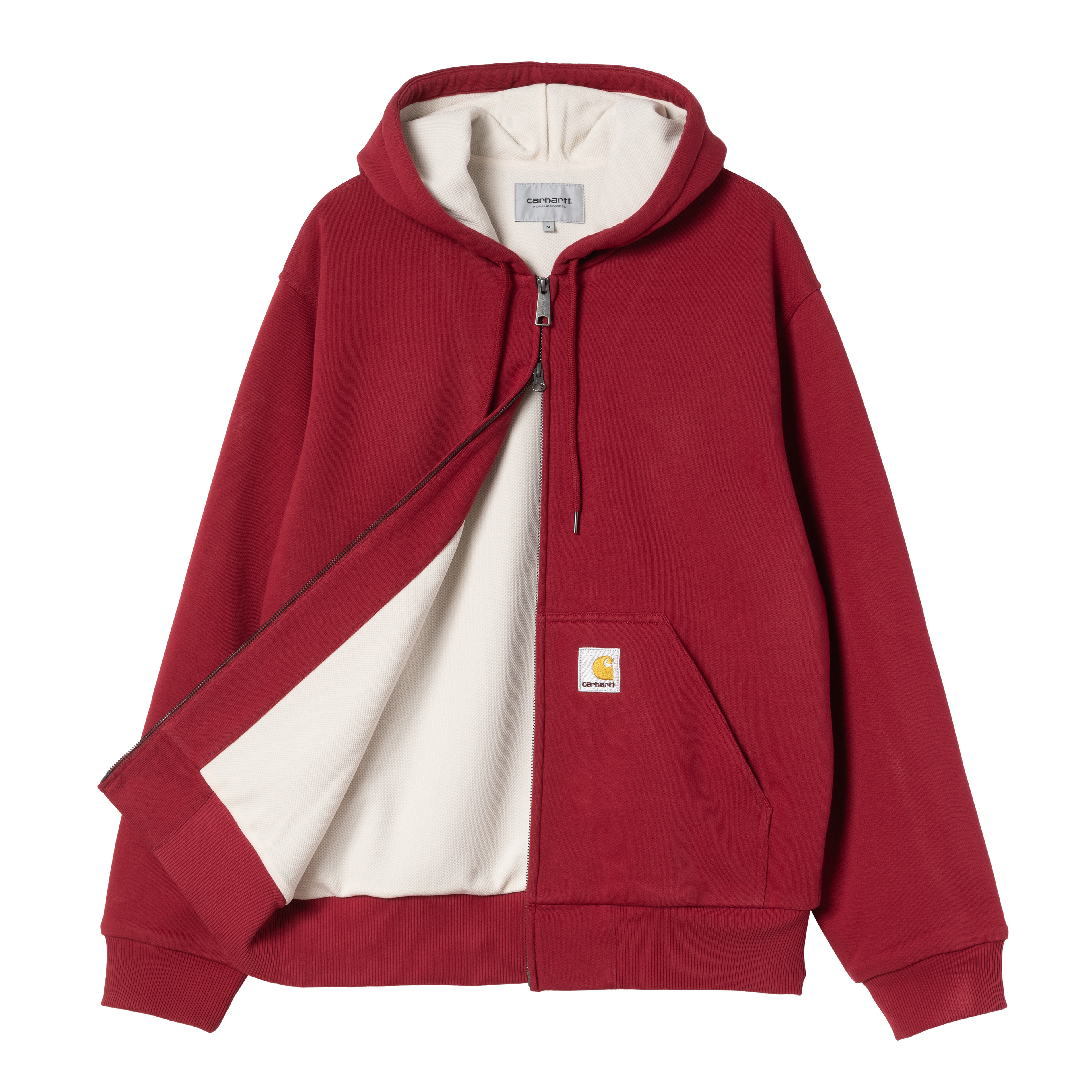 Carhartt WIP Active Sweat Jacket, Scarlet | Official Online Store