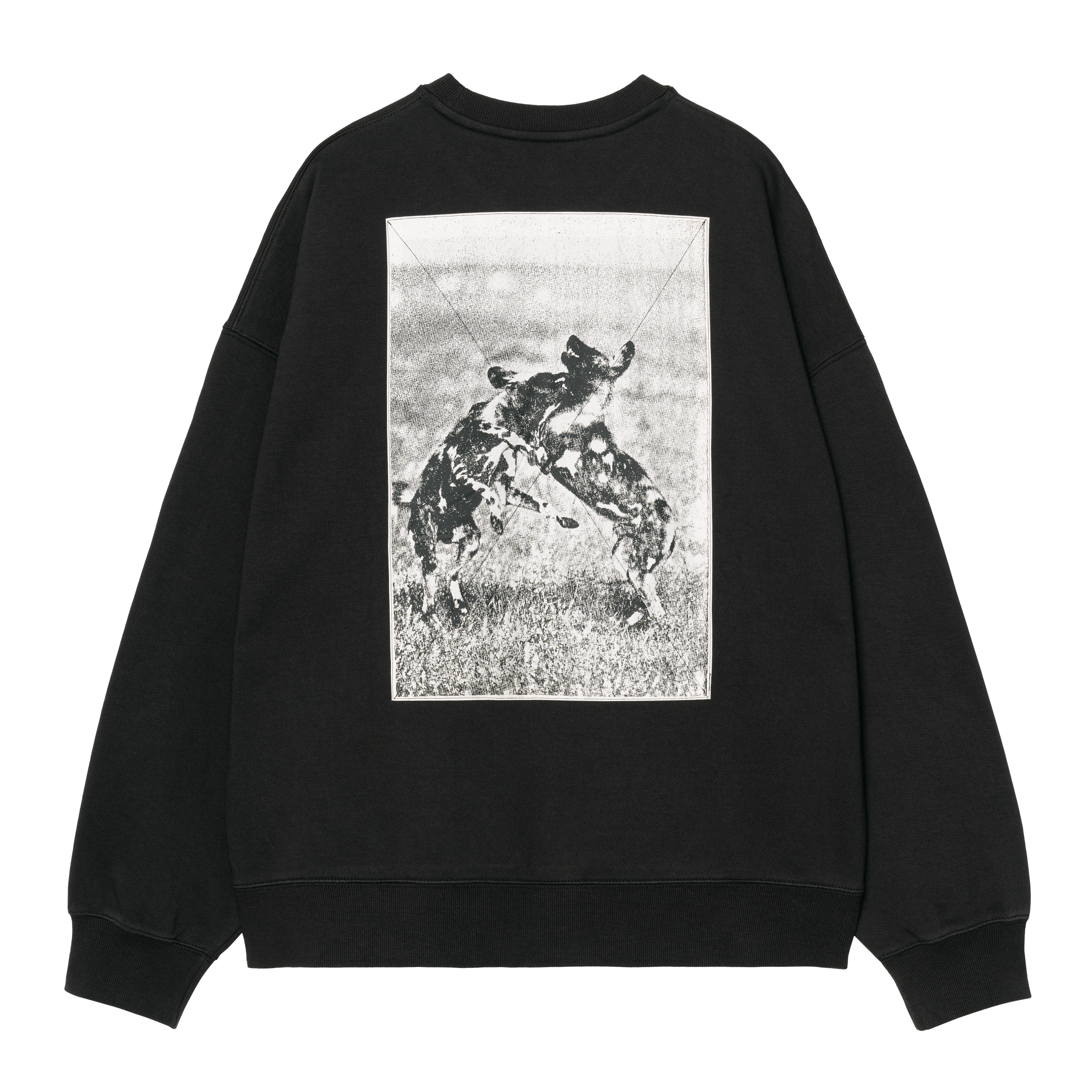 CARHARTT WIP NO PLAY SWEAT BOXY LOOSE 黒 Carhartt WIP No Play Sweatshirt, Black | Official Online Store