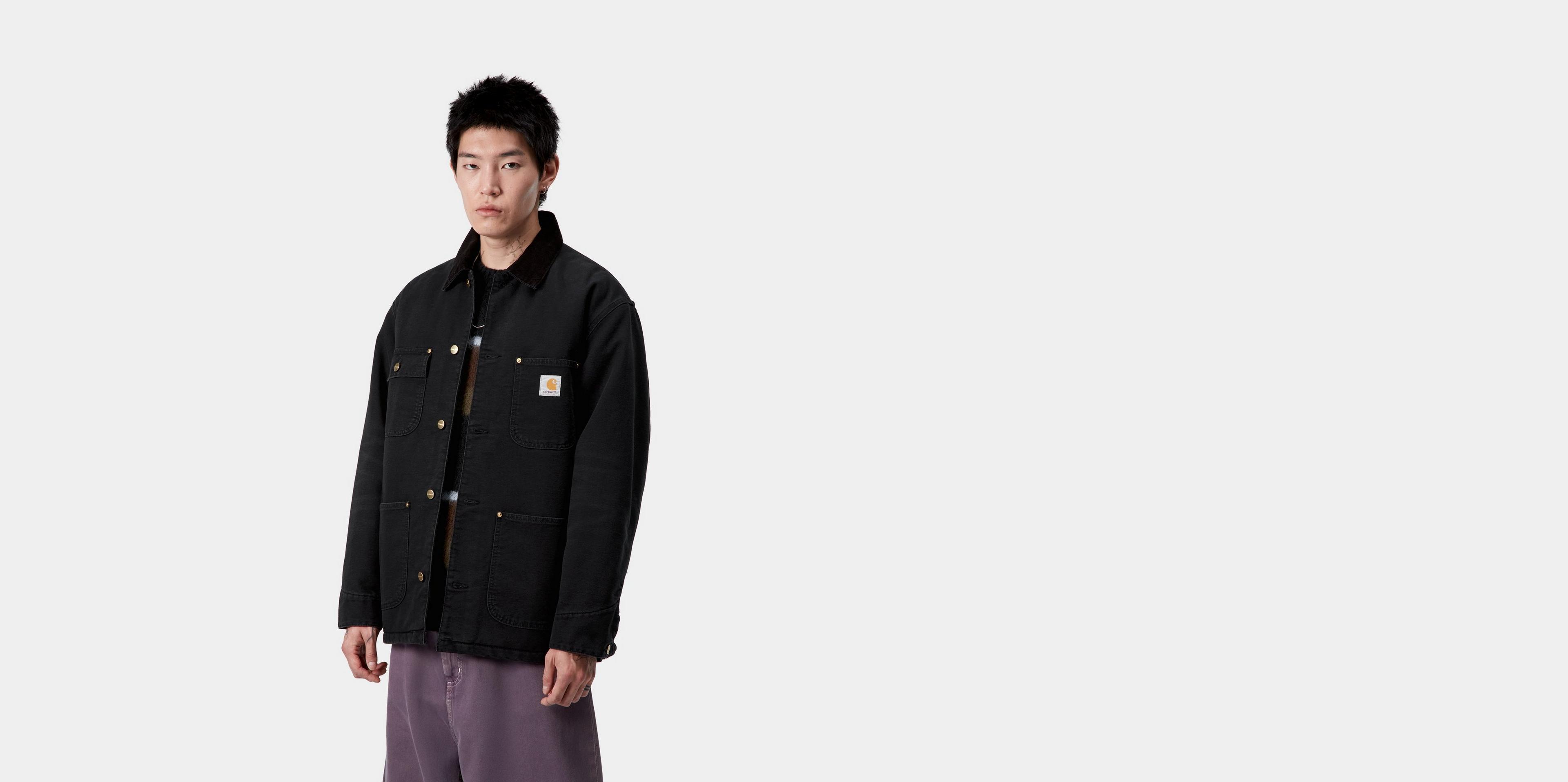 Carhartt WIP カーハート OG CHORE COAT ブラック S Carhartt W.I.P. OG Chore Coat Black
