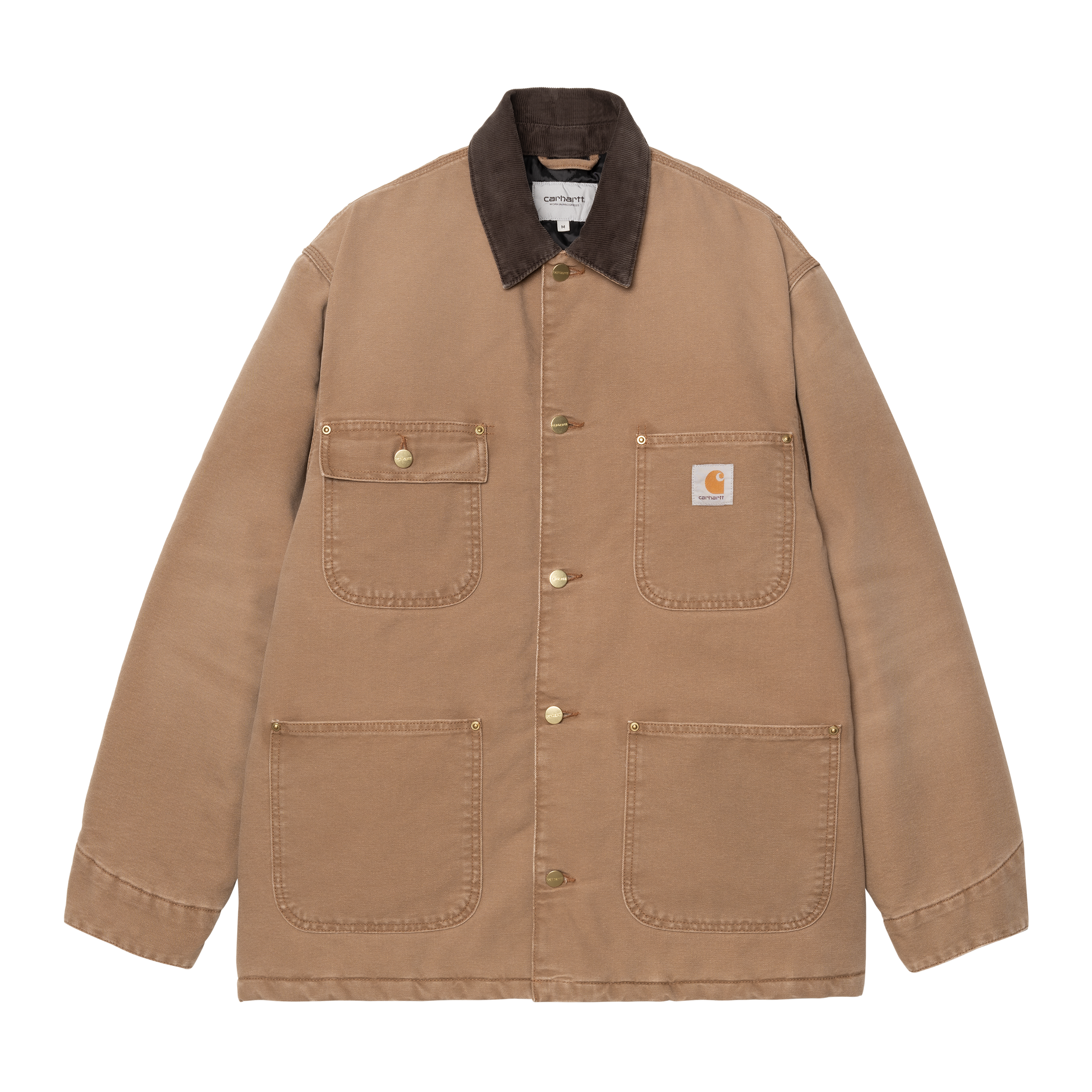 Carhartt WIP OG Chore Coat in Brown