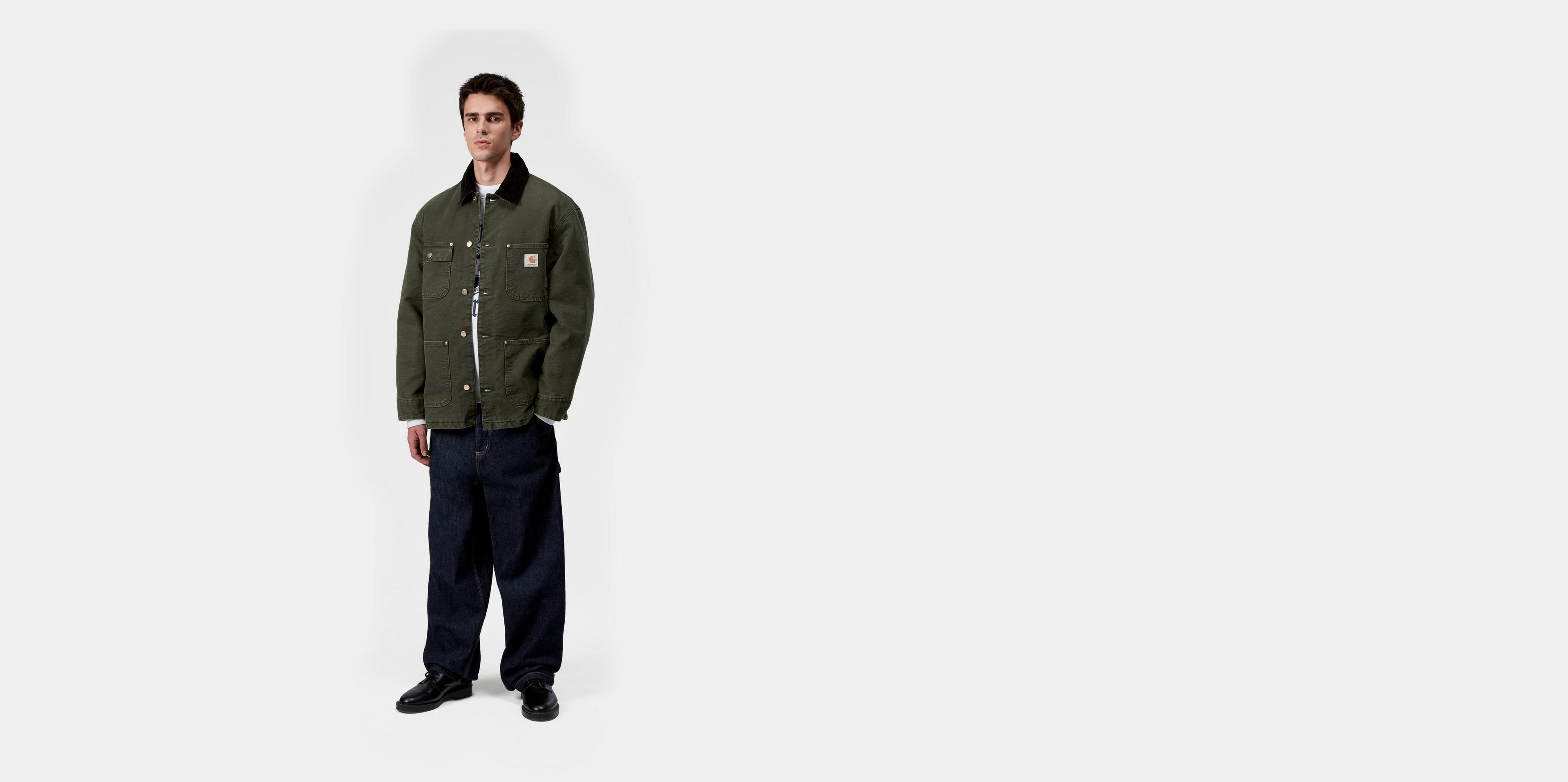 【Carhartt WIP】 MICHIGAN CHORE COAT オリーブ Carhartt WIP x APC Michigan Coat Jacket Chore Heritage Size