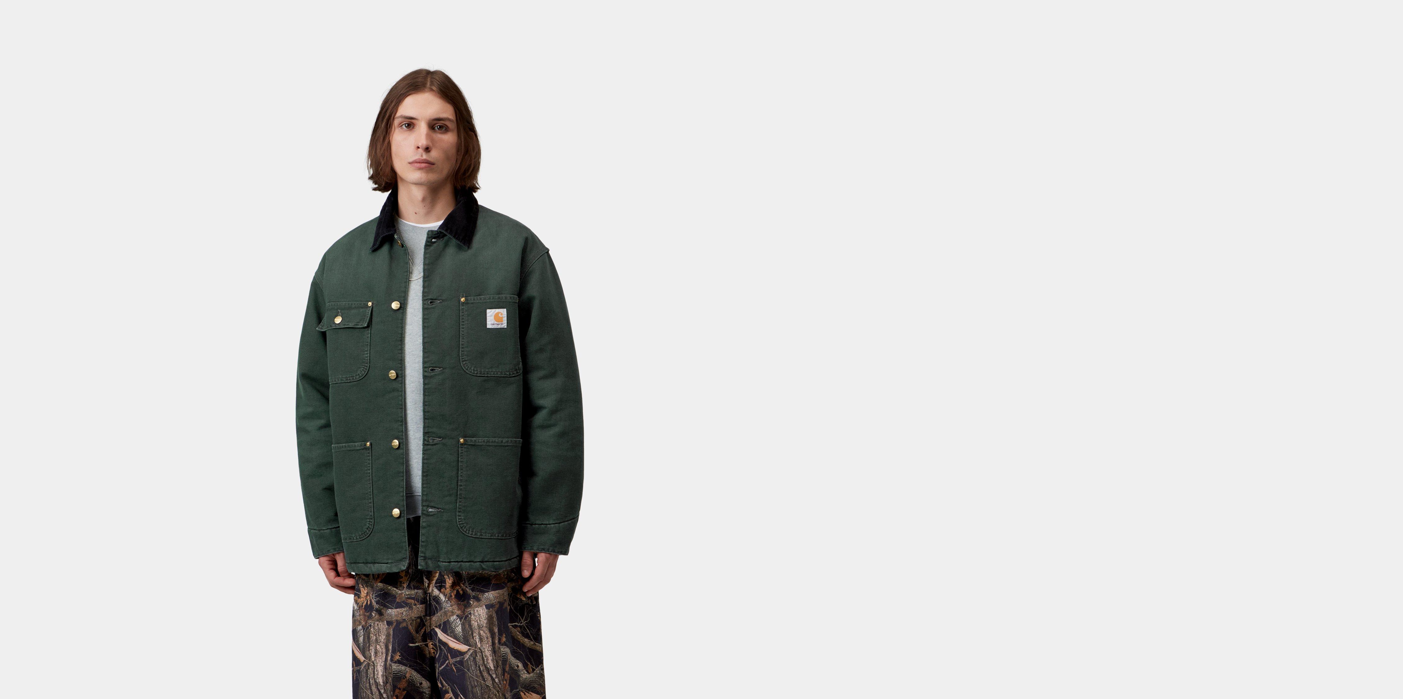 Carhartt WIP OG Chore Coat Raven / Black stone canvas | S | Men