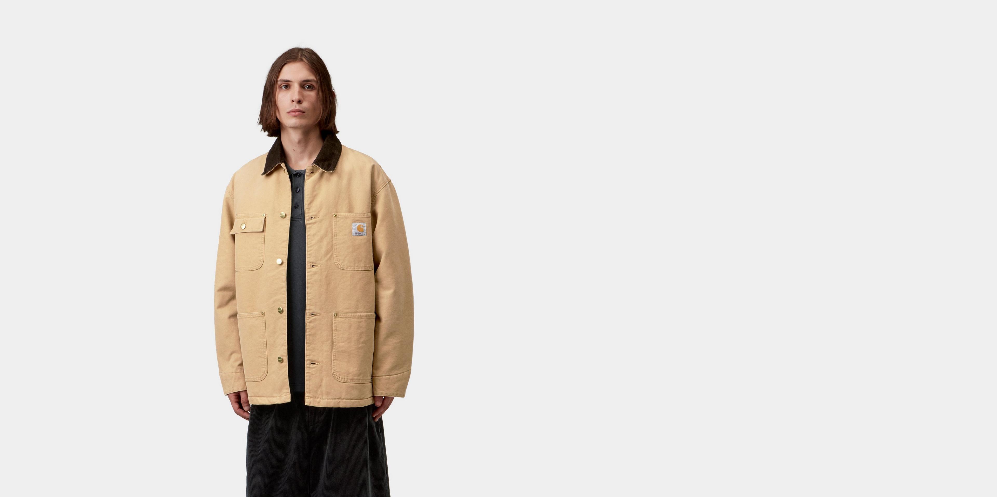Carhartt WIP OG Chore Coat, WIP Dusty H / Tobacco | Official
