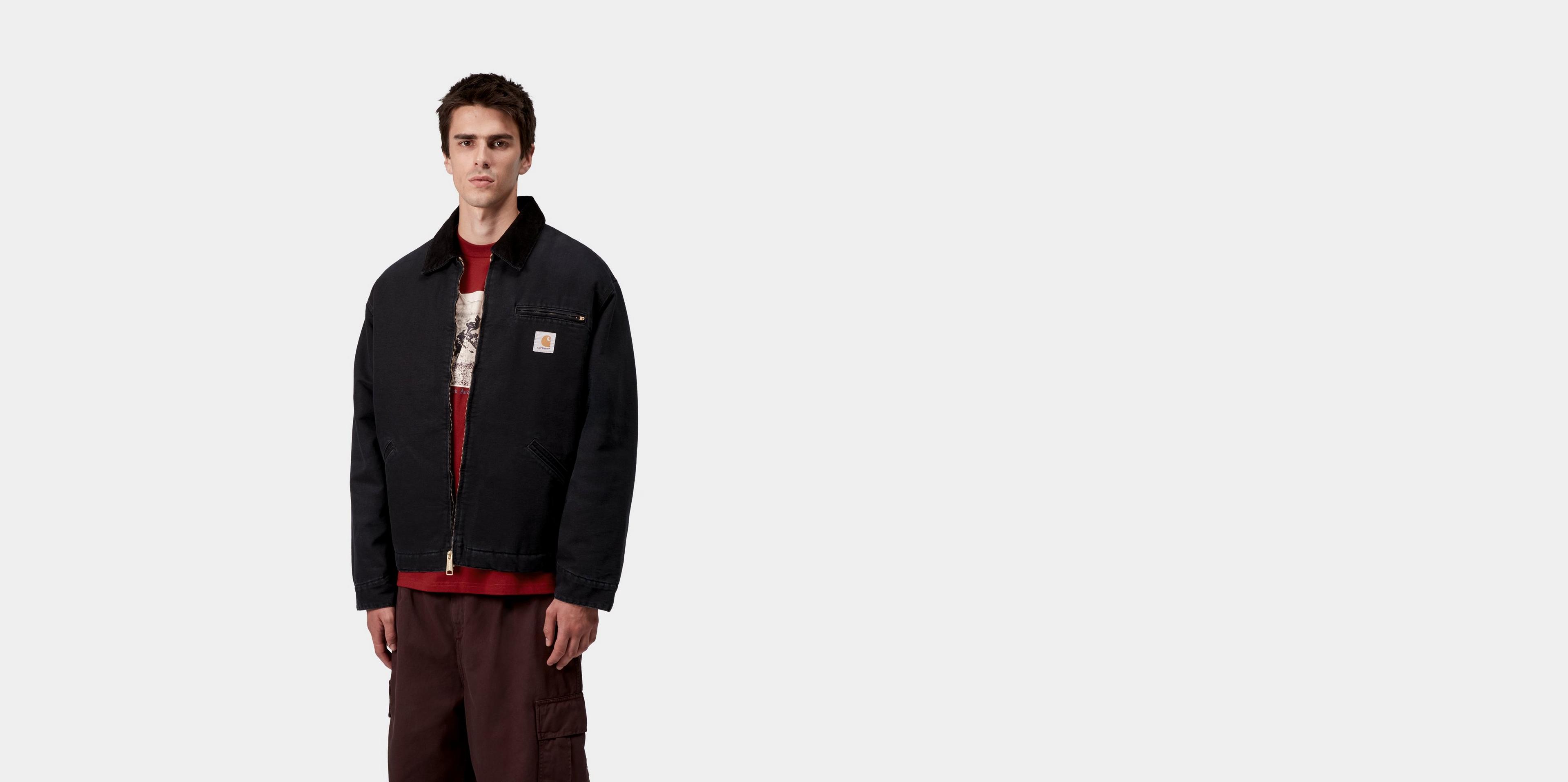 Carhartt WIP OG Detroit Jacket, Black / Black | Official Online Store