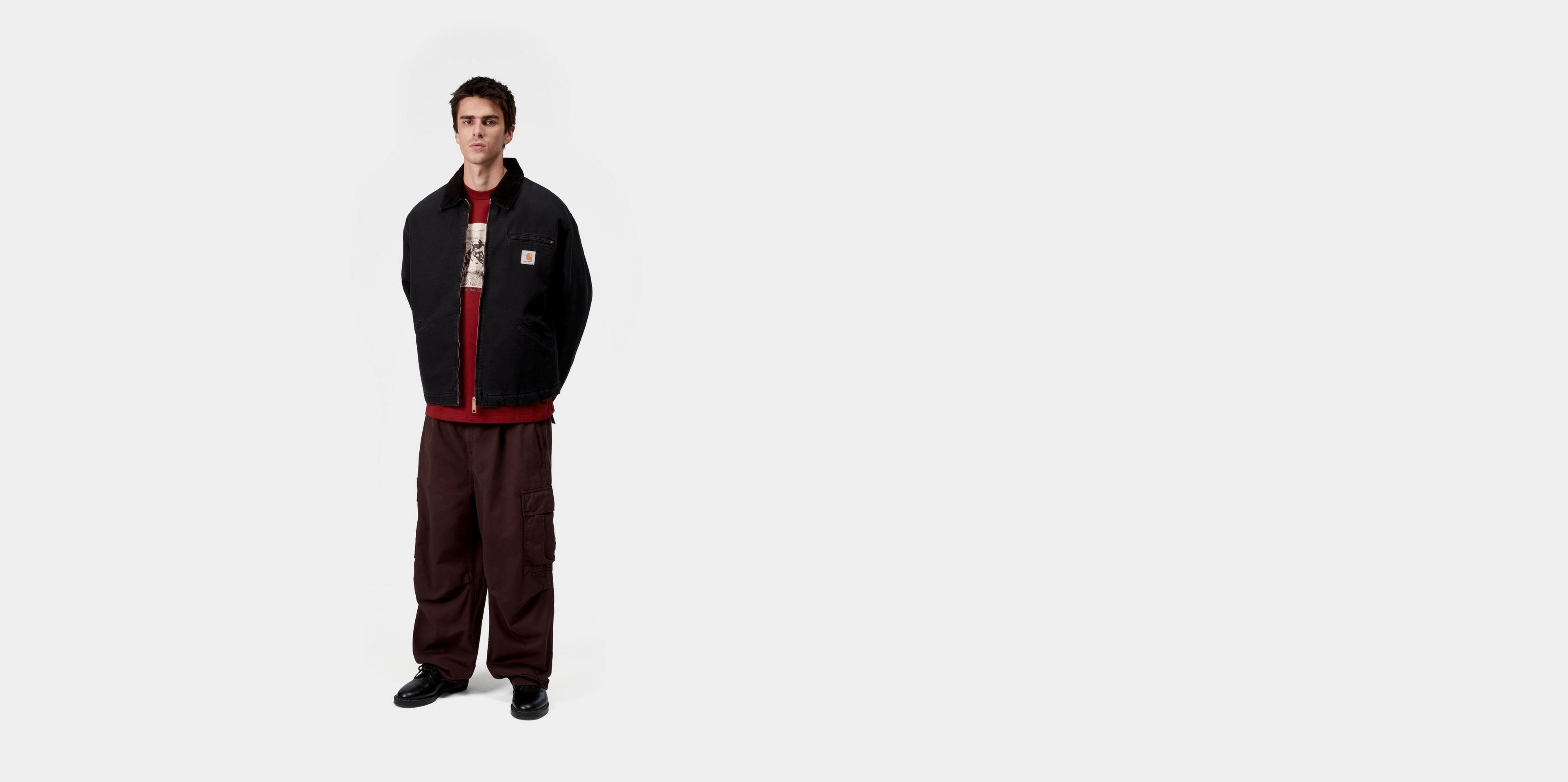 Carhartt WIP OG Detroit Jacket, Black / Black | Official Online Store