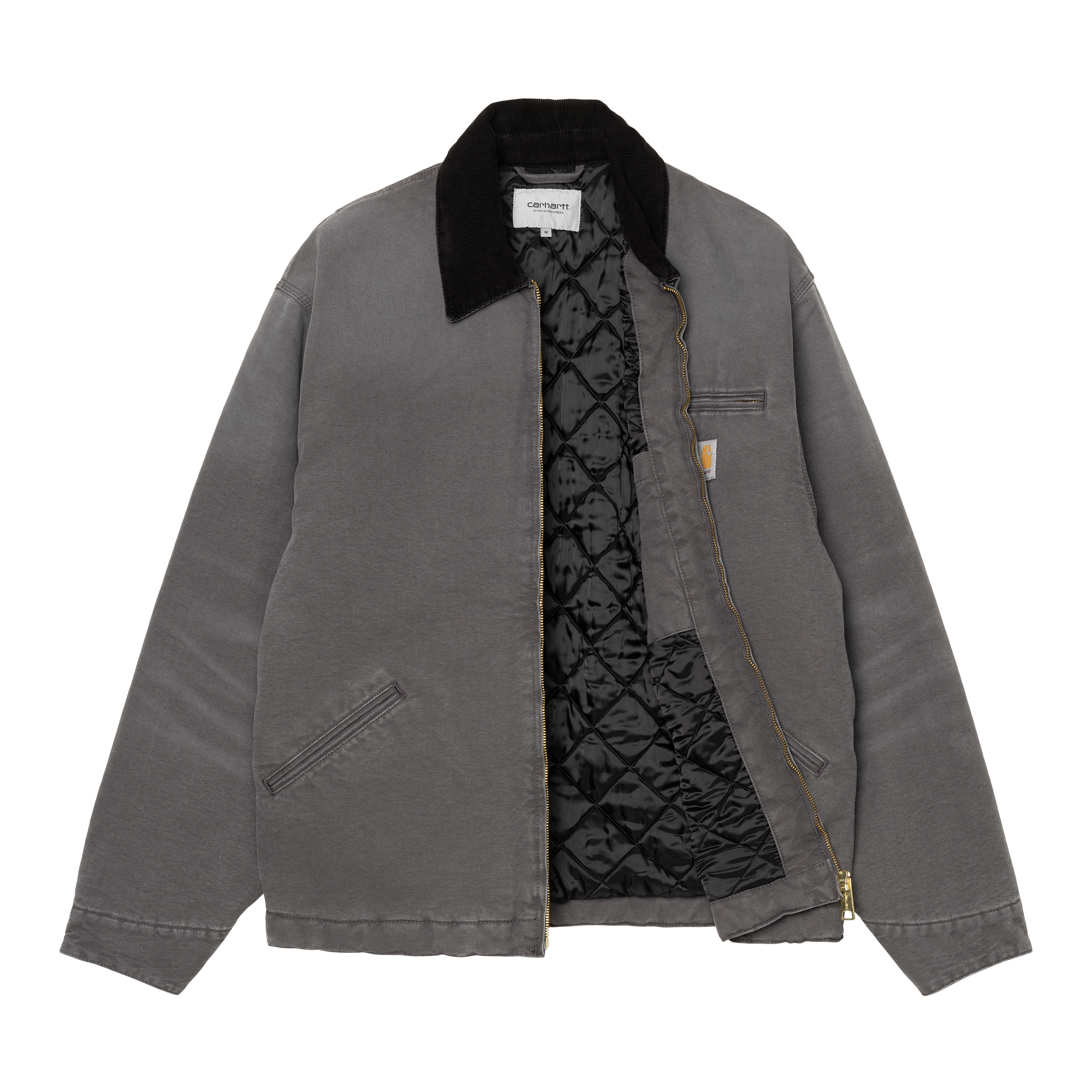 Carhartt WIP OG Detroit Jacket, Graphite / Black | Official Online