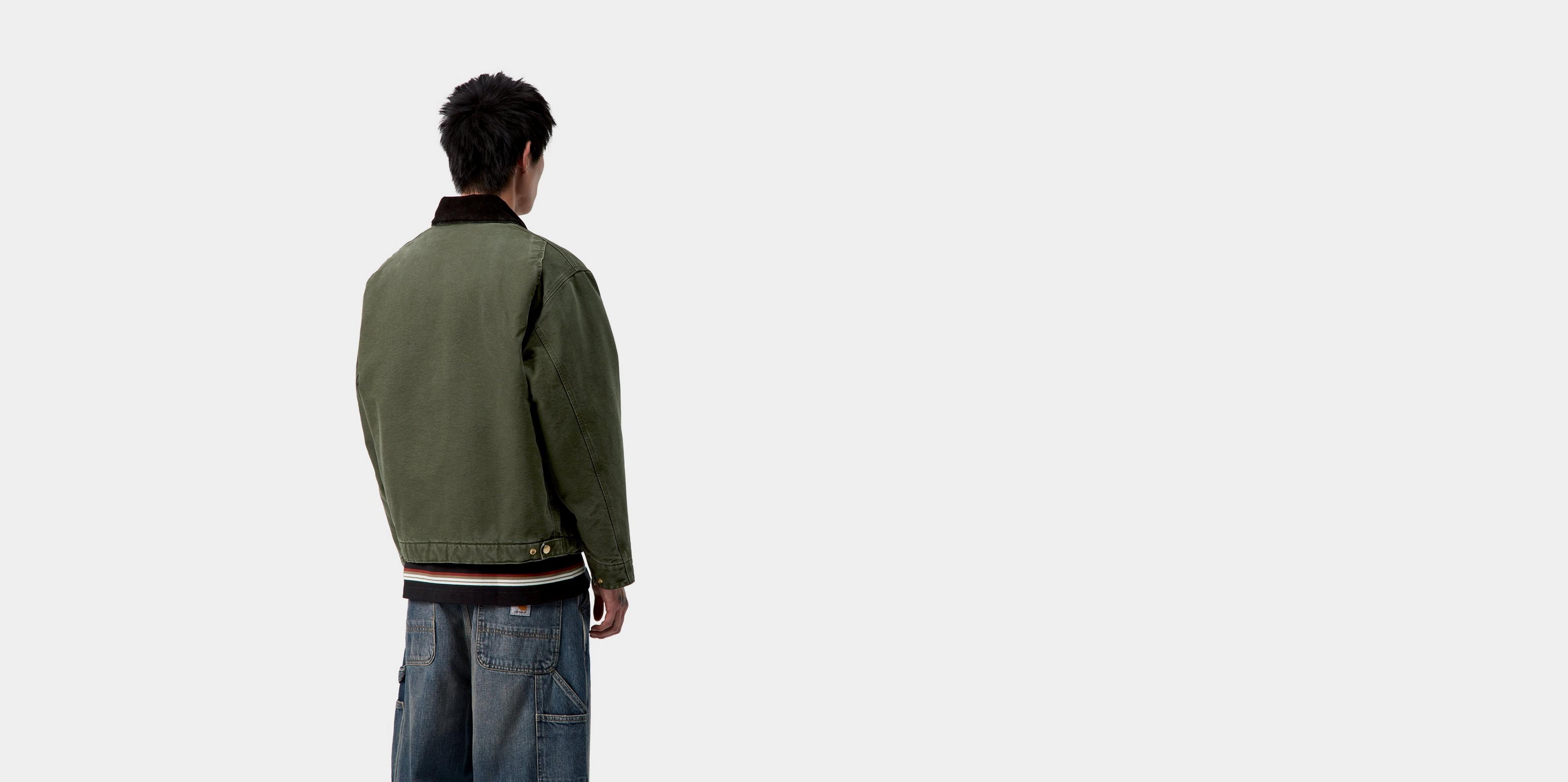 Carhartt WIP OG Detroit Jacket, Olive / Black | Official Online Store