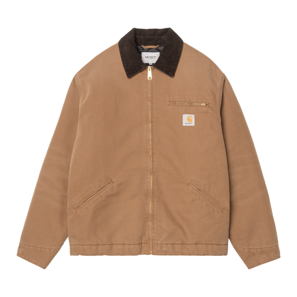 OG Detroit Jacket WIP H Brown / Tobacco stone canvas