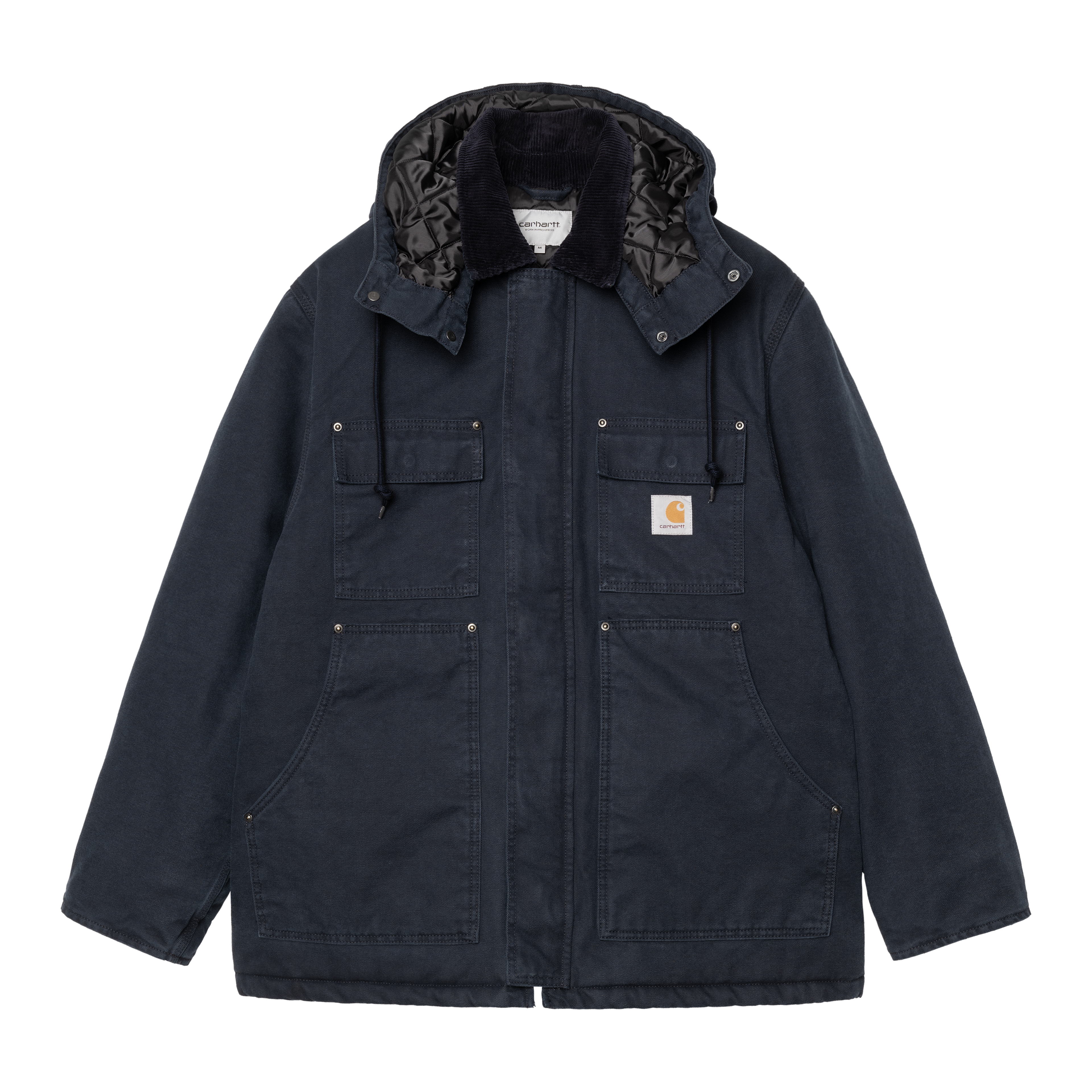 Carhartt WIP Ambel Coat, Deep Night / Deep Night | Official Online