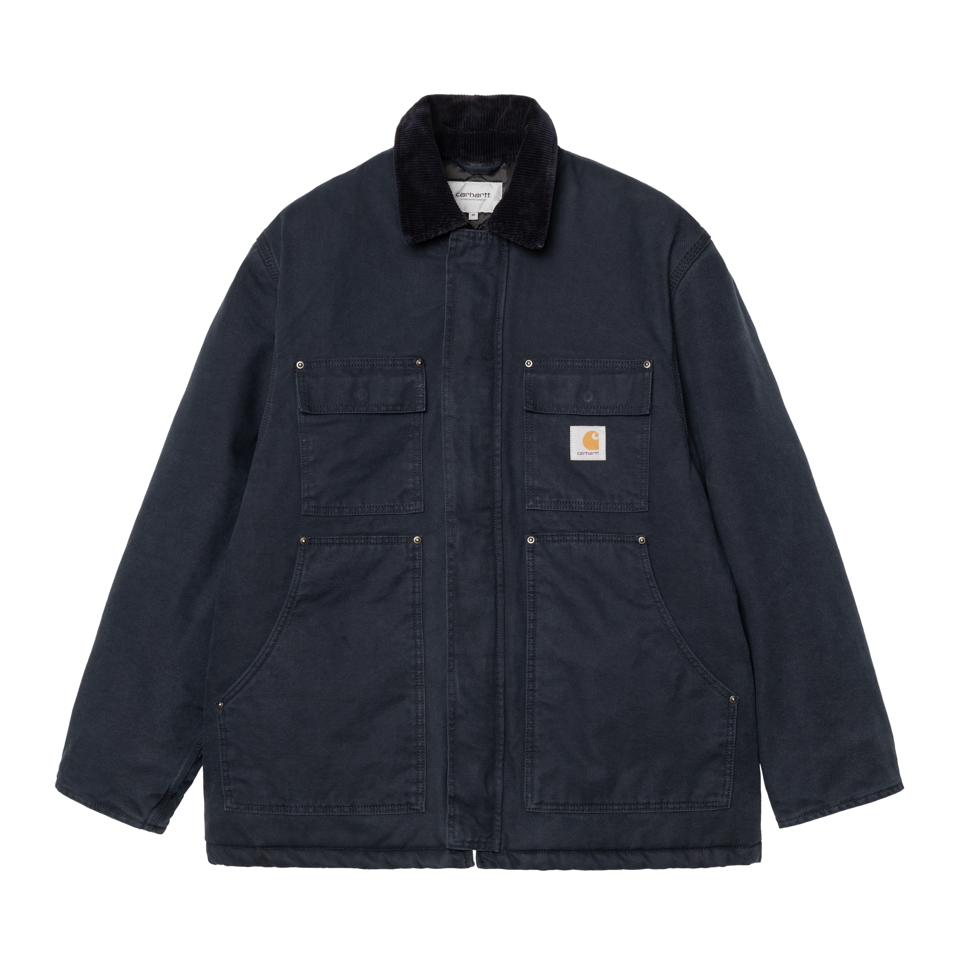 Carhartt WIP Ambel Coat, Deep Night / Deep Night | Official Online