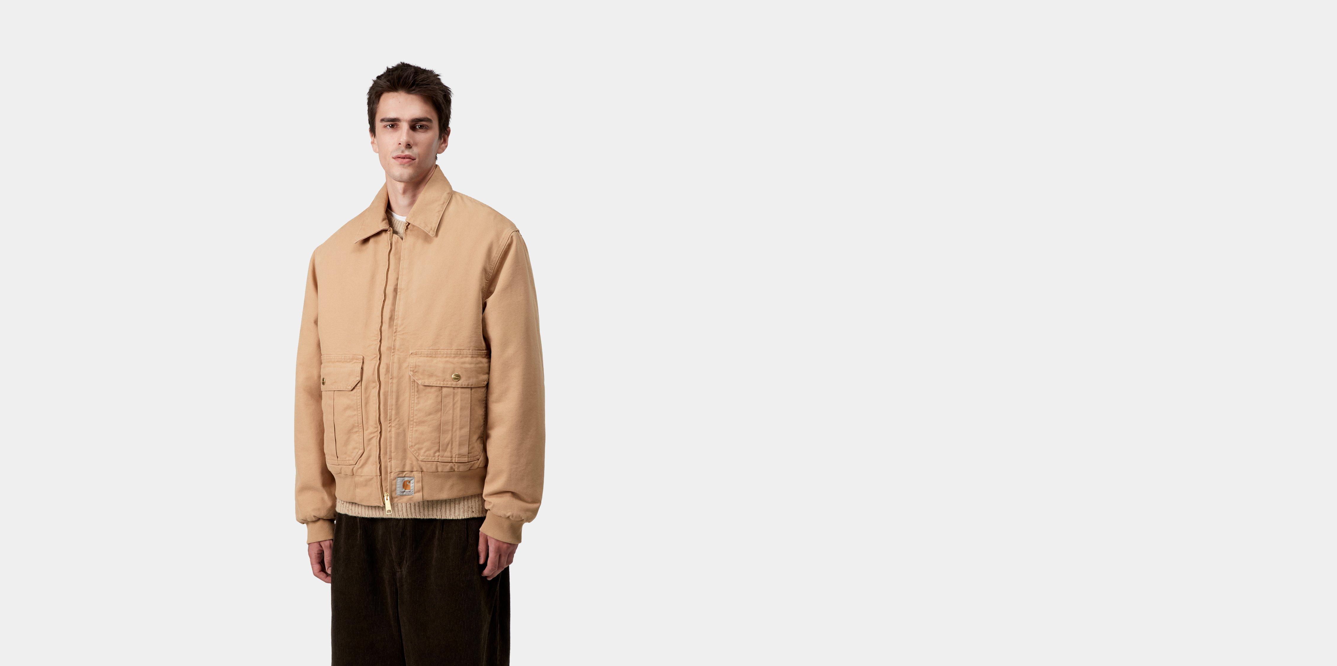 Carhartt WIP Stanton Jacket Dusty H Brown stone washed | XS | Men