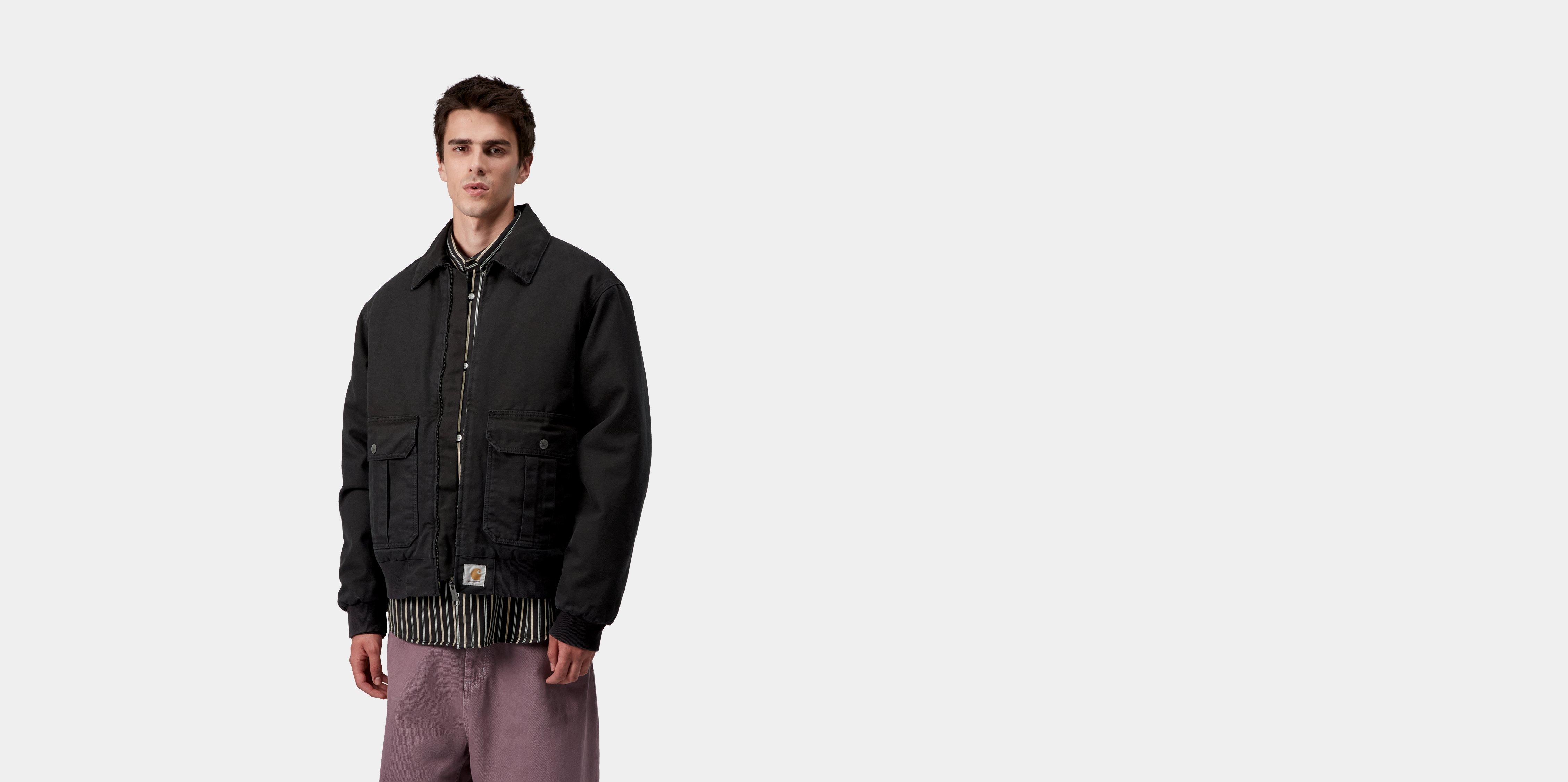 Carhartt WIP Stanton Jacket, Black | Official Online Store