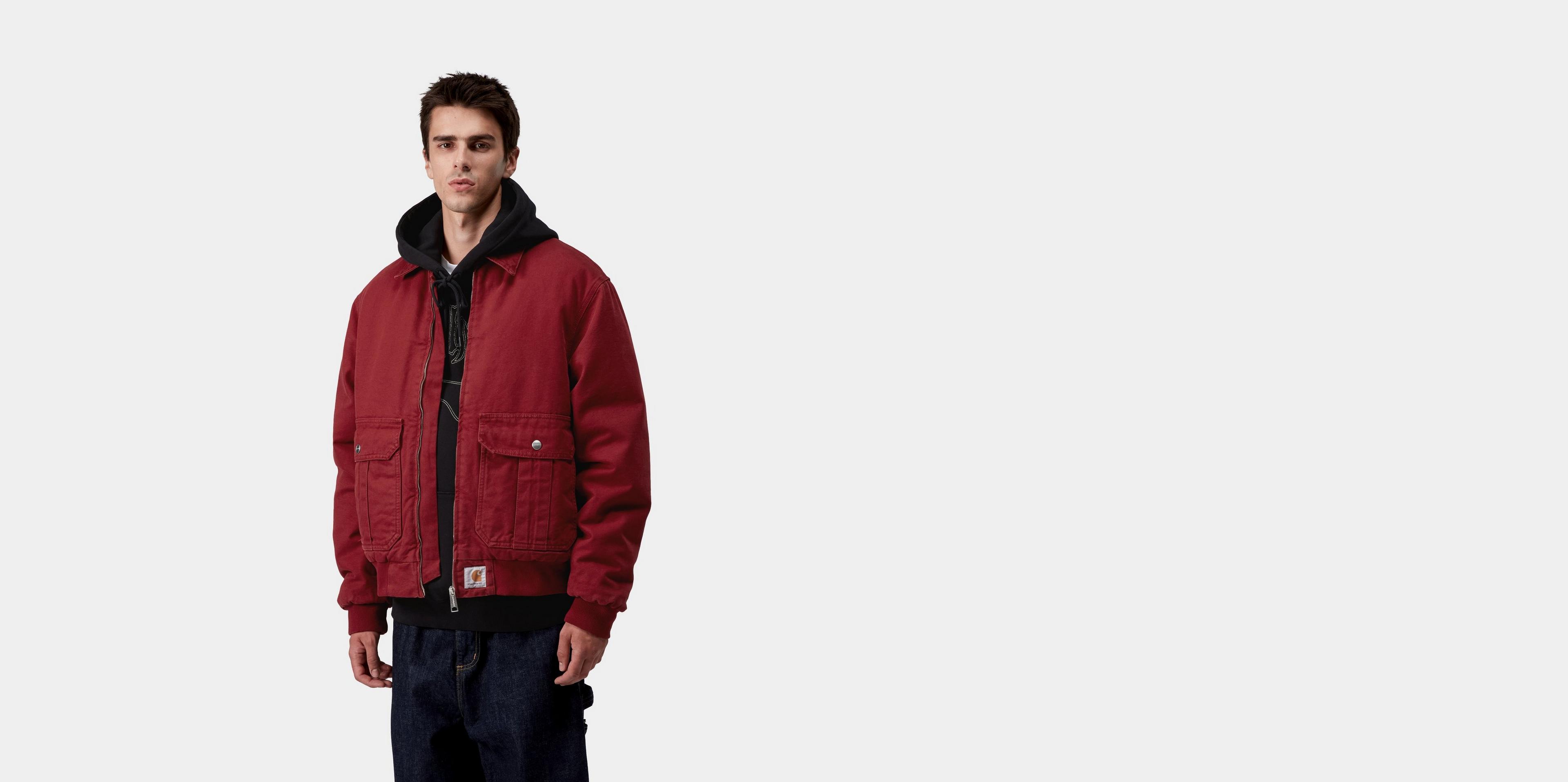 Carhartt WIP Stanton Jacket, Scarlet | Official Online Store