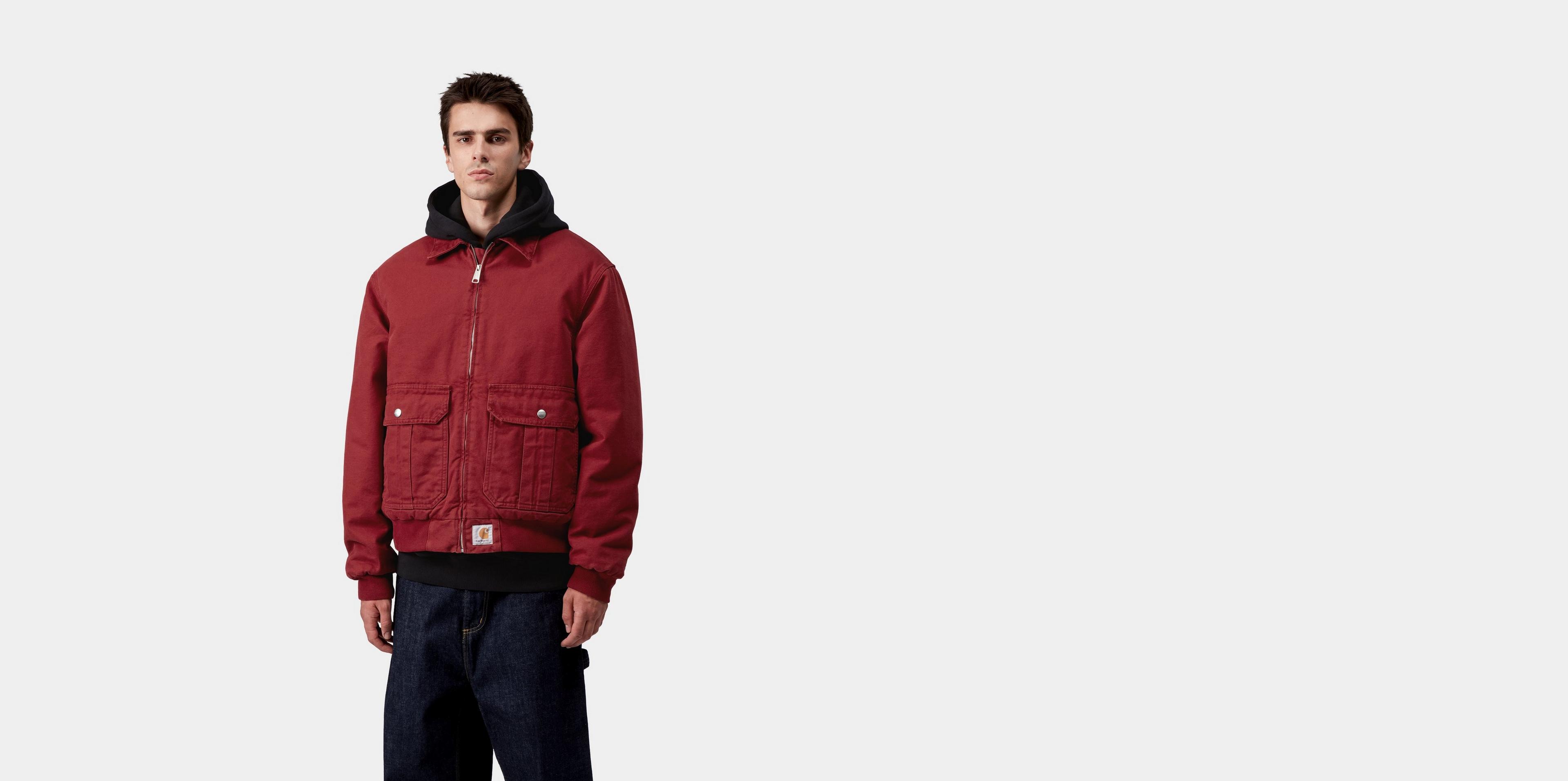 Carhartt STANTON JACKET カーハート ジャケット Lサイズ CARHARTT WIP STANTON JACKET CHOCOLATE STONE WASHED L NWT SOLD OUT